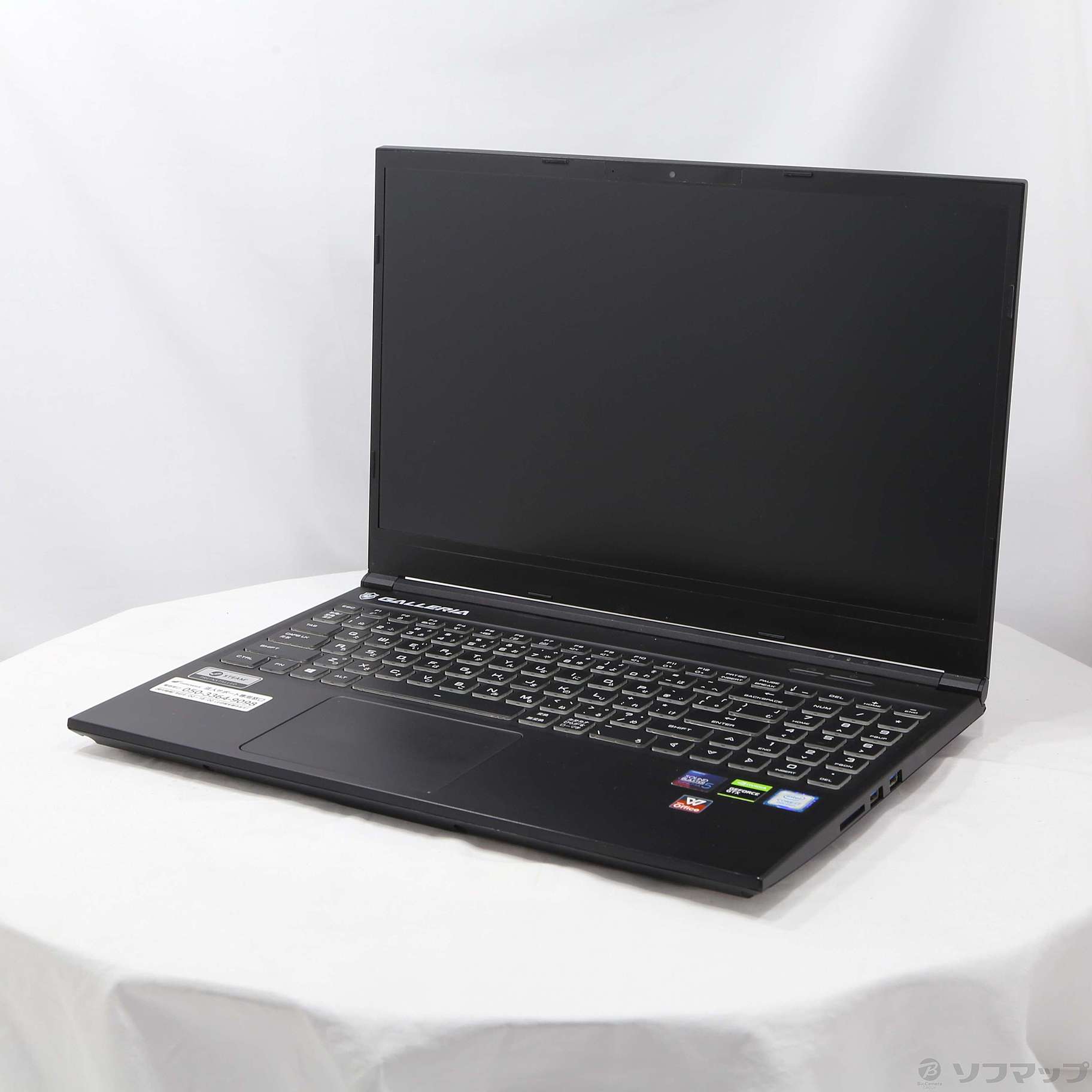 中古】GALLERIA GCR1650GF 〔Windows 10〕 [2133064431324] - 法人専用 