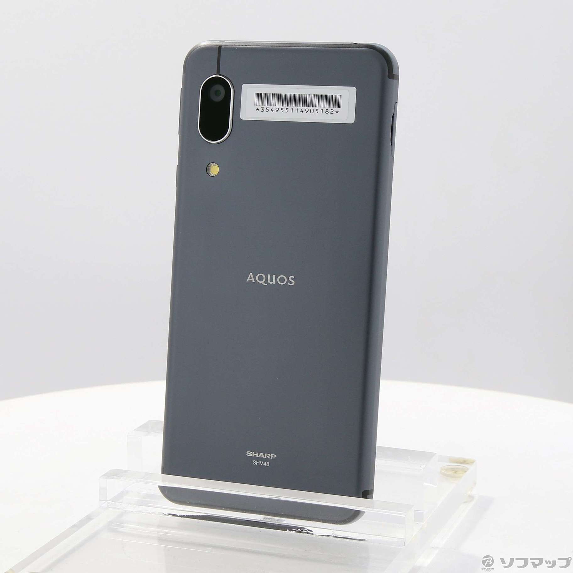中古品〕 AQUOS sense3 basic 32GB ブラック SHV48 au｜の通販は