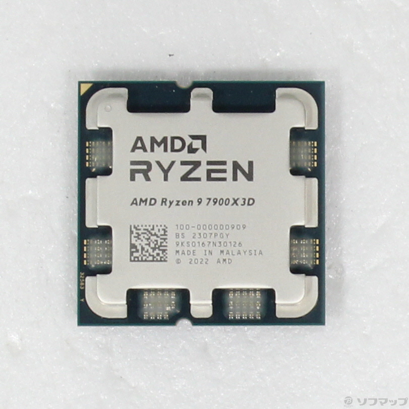 中古】Ryzen 9 7900X3D 〔4.4GHz／Socket AM5〕 [2133064440548