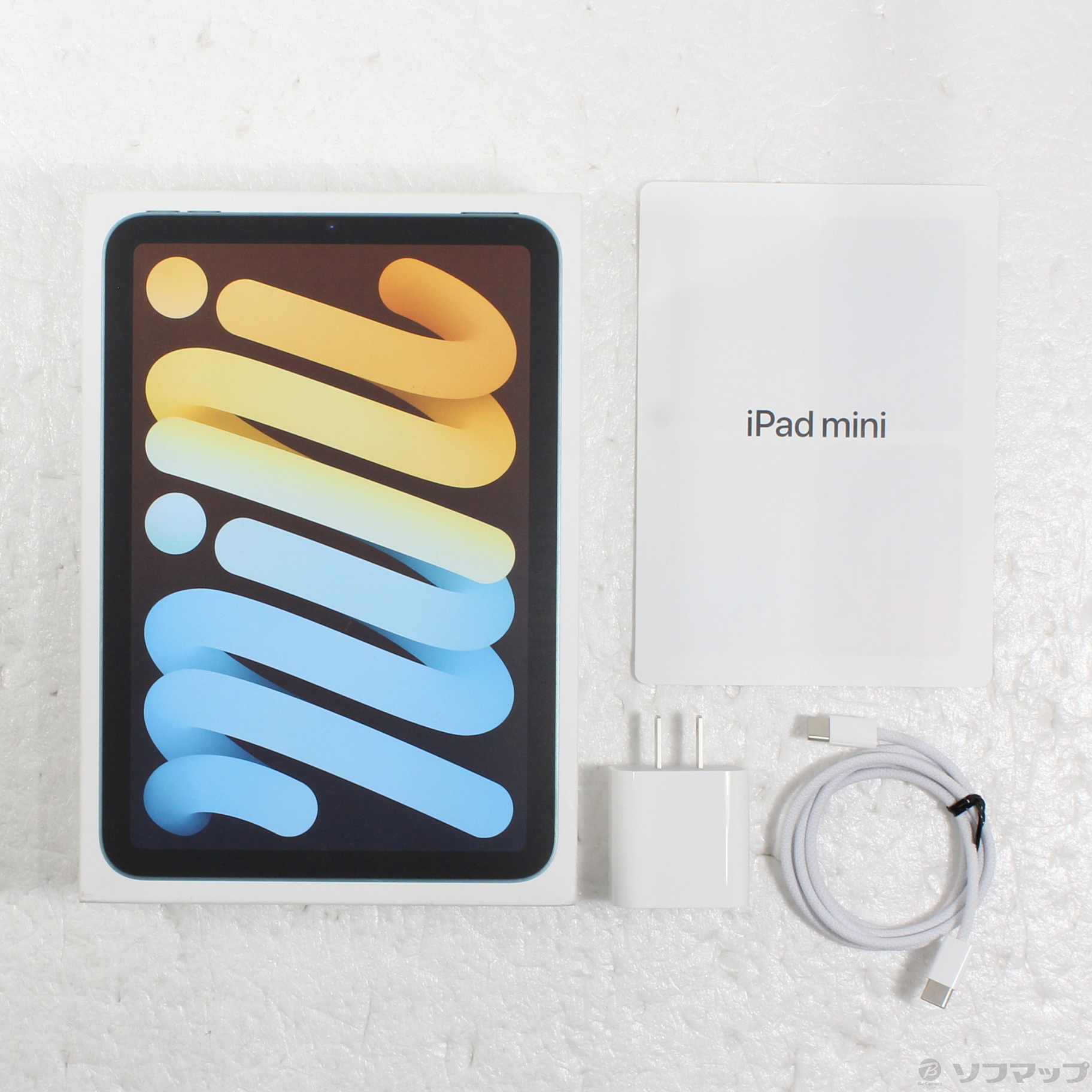 極美品⭐︎匿名　送料込　iPad mini (A17 Pro) 128GB 中古品〕 iPad mini(A17 Pro) 128GB ブルー MXN73J／A Wi-Fi｜の