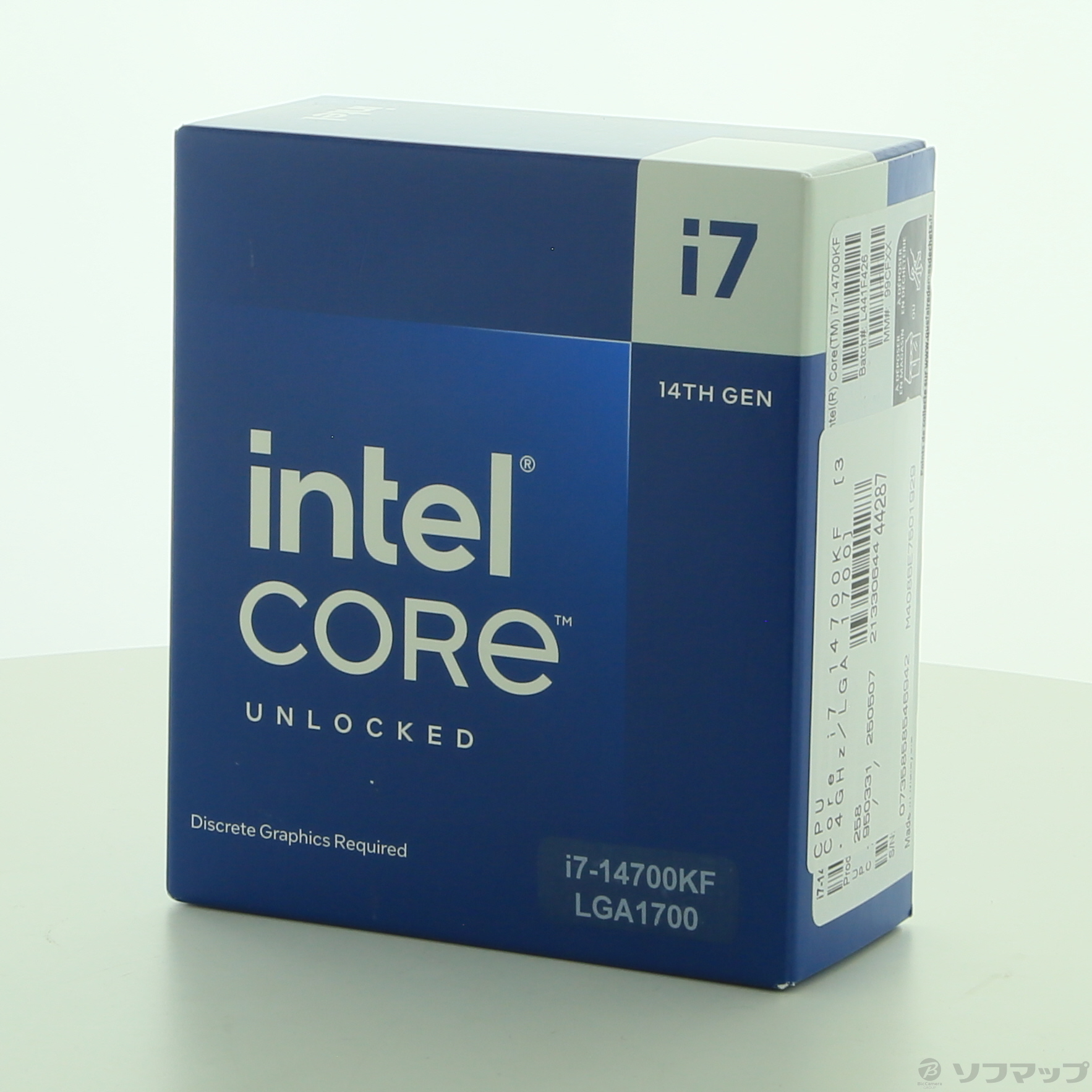 中古】Core i7 14700KF 〔3.4GHz／LGA 1700〕 [2133064444287 