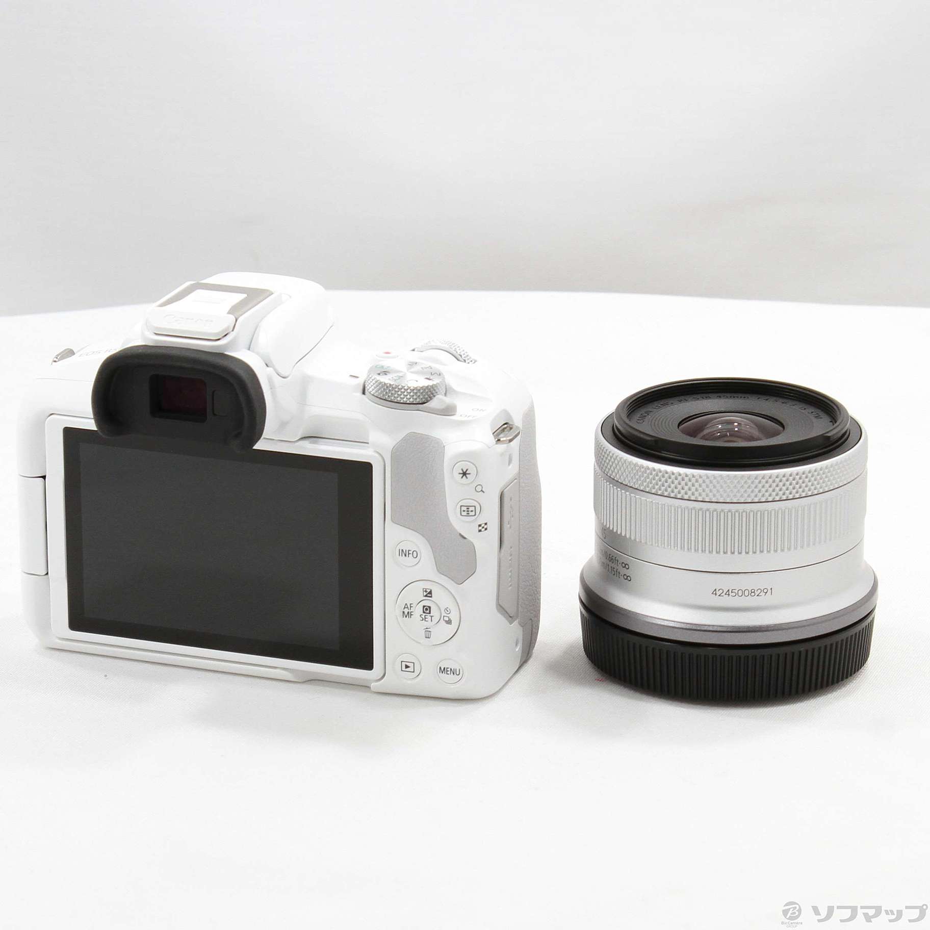 美品 CanonキヤノンEOS R50 RF-S18-45 IS STMキット - EOS R50 RF-S18 