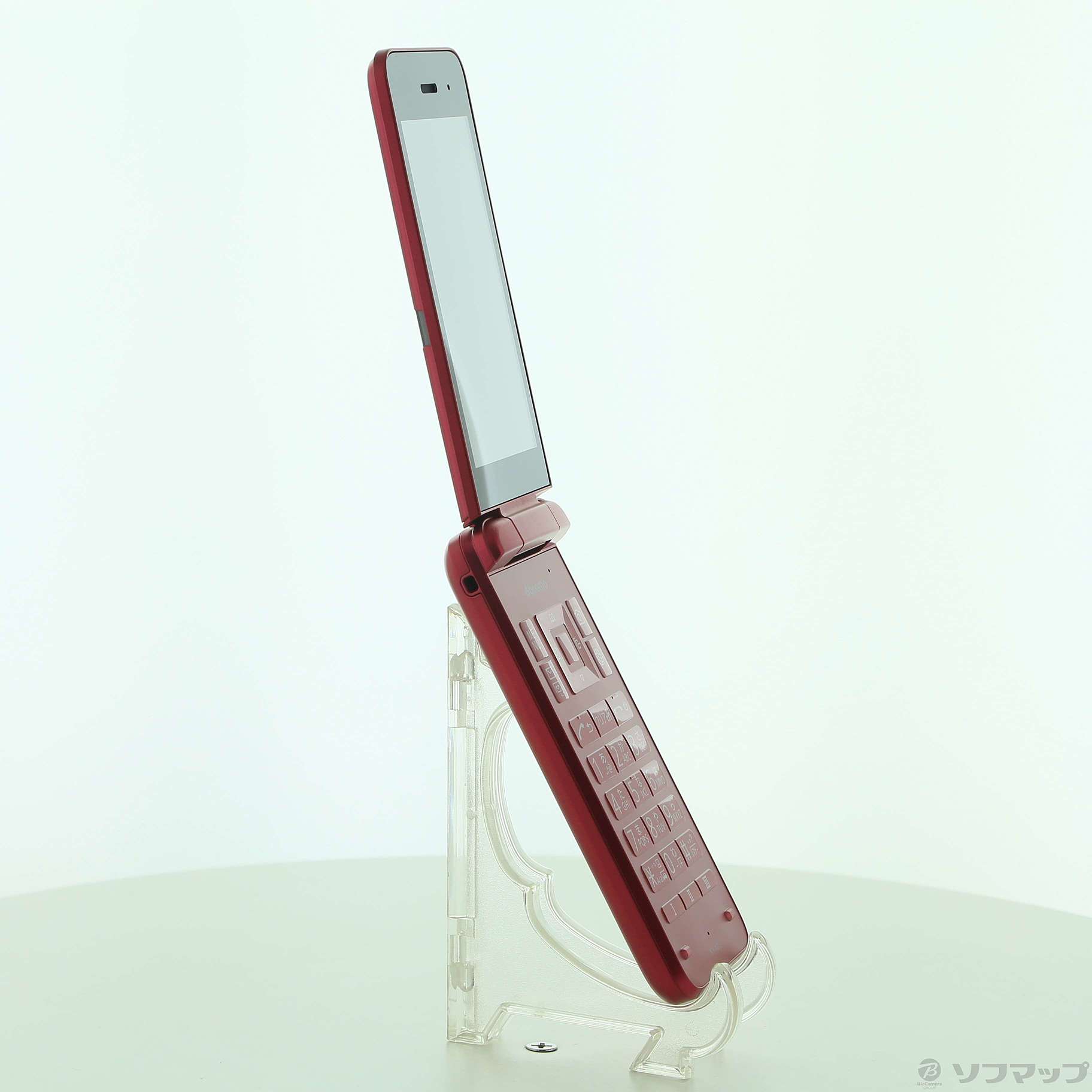 品〕 DIGNO ケータイ KY-42C レッド docomo SIMフリー【262】 【公式通販】