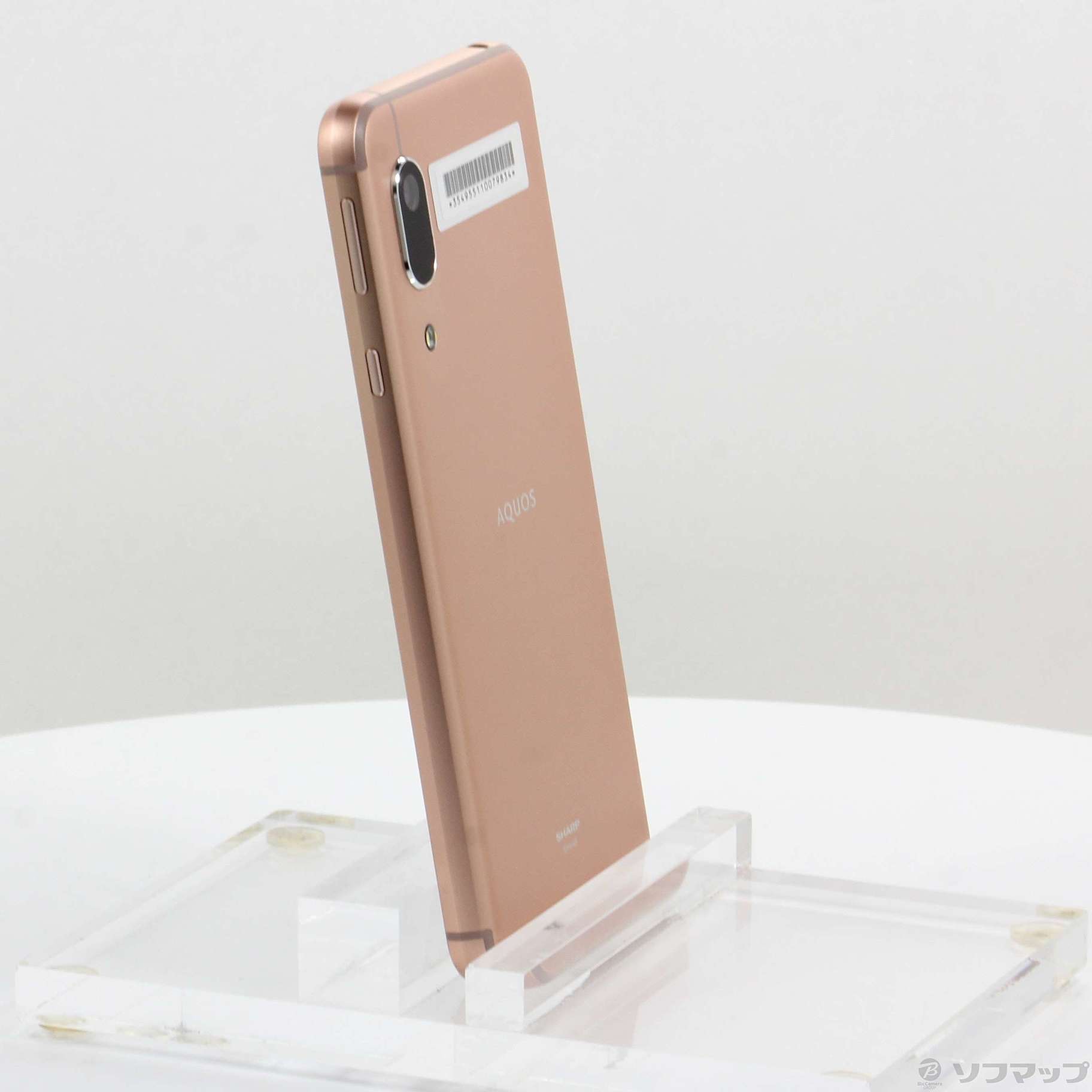 中古品〕 AQUOS sense3 basic 32GB ライトカッパー SHV48 au｜の