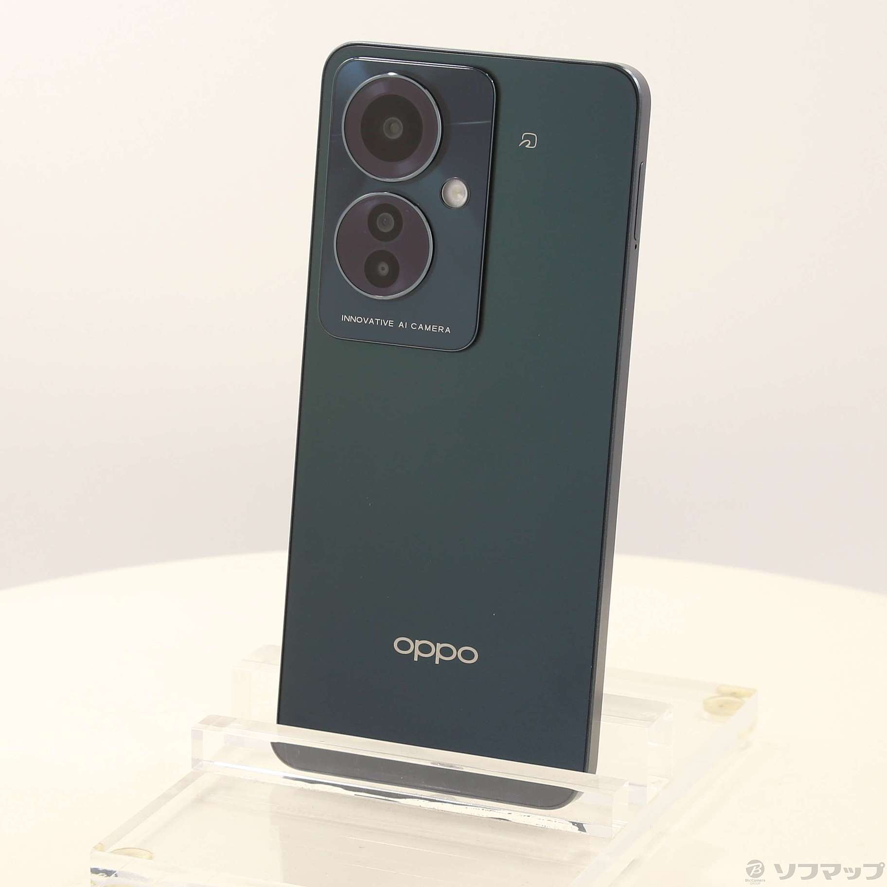 中古】OPPO Reno11 A 128GB ダークグリーン YMOPRENO11A Y!mobile SIM