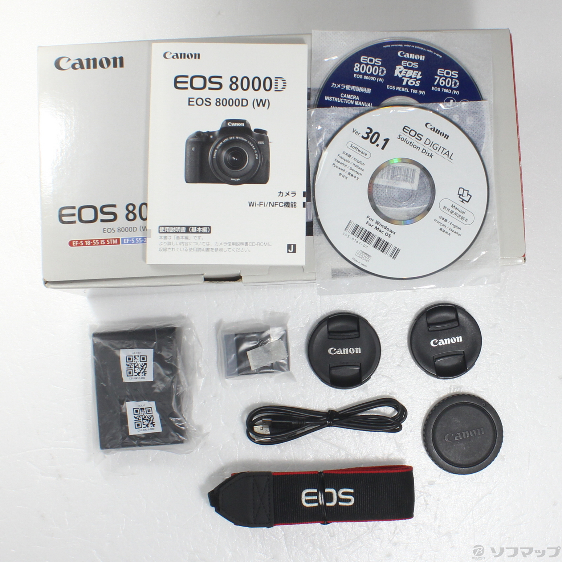 Canon EOS 8000D ダブルズームキット