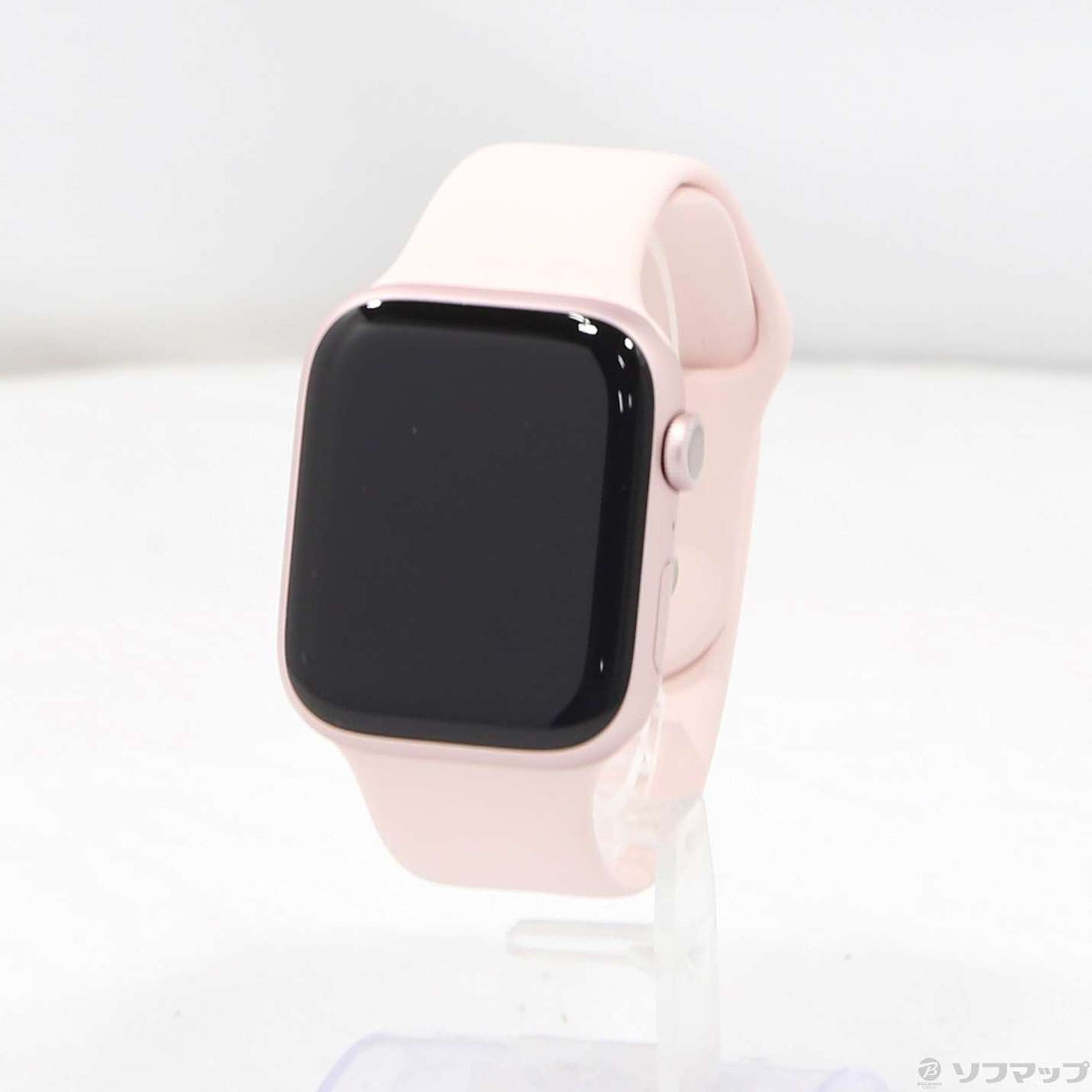 中古】Apple Watch Series 9 GPS 45mm ピンクアルミニウムケース 