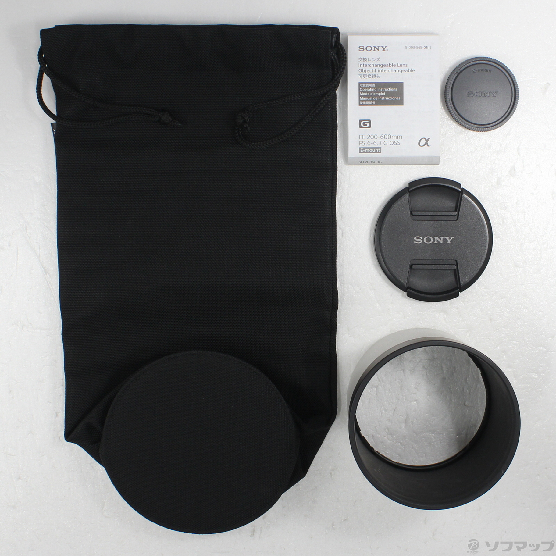 【美品】SEL200600G SONY 《並品》SONY FE 200-600mm F5.6-6.3 G OSS SEL200600G
