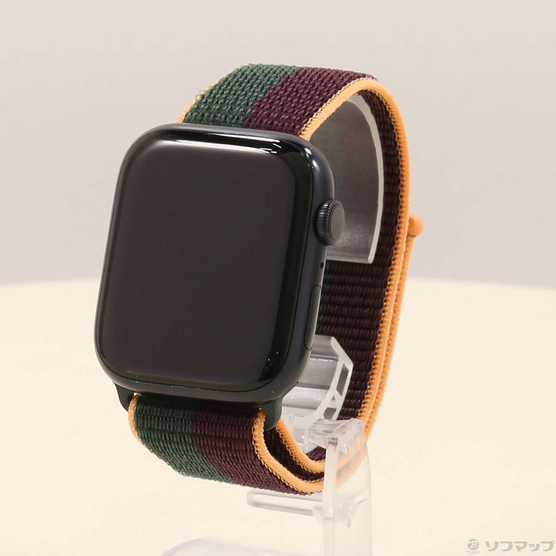 中古】Apple Watch Series 7 GPS 45mm ミッドナイトアルミニウムケース  