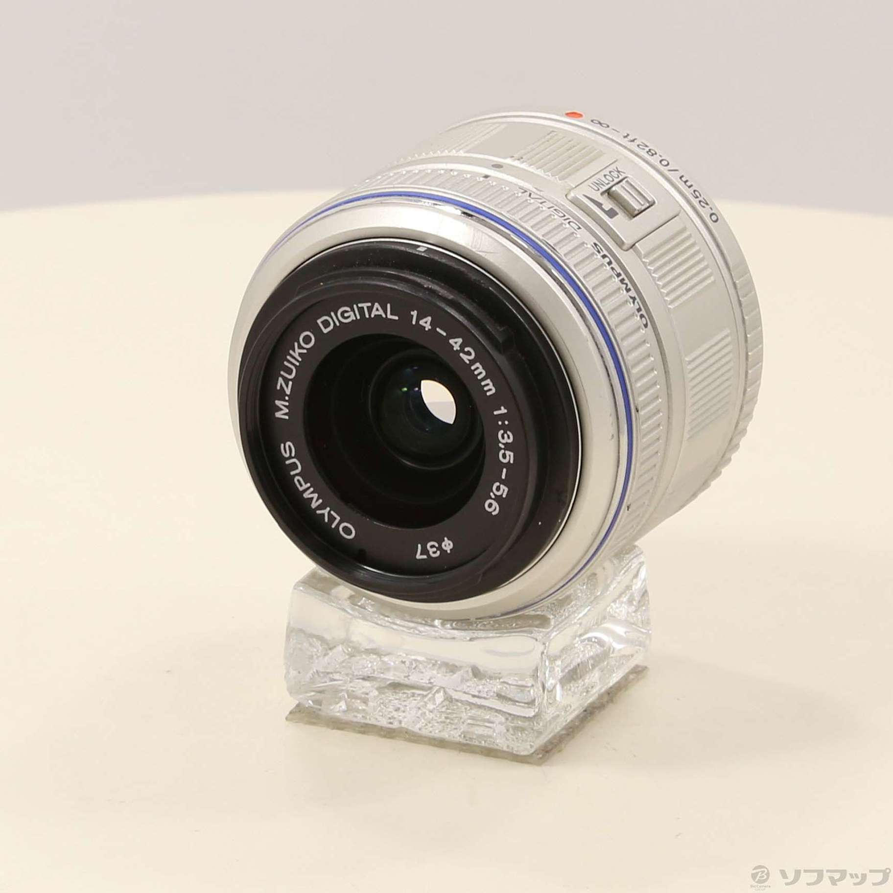 中古】M.ZUIKO DIGITAL 14-42mm F3.5-5.6 II シルバー [2133064563728