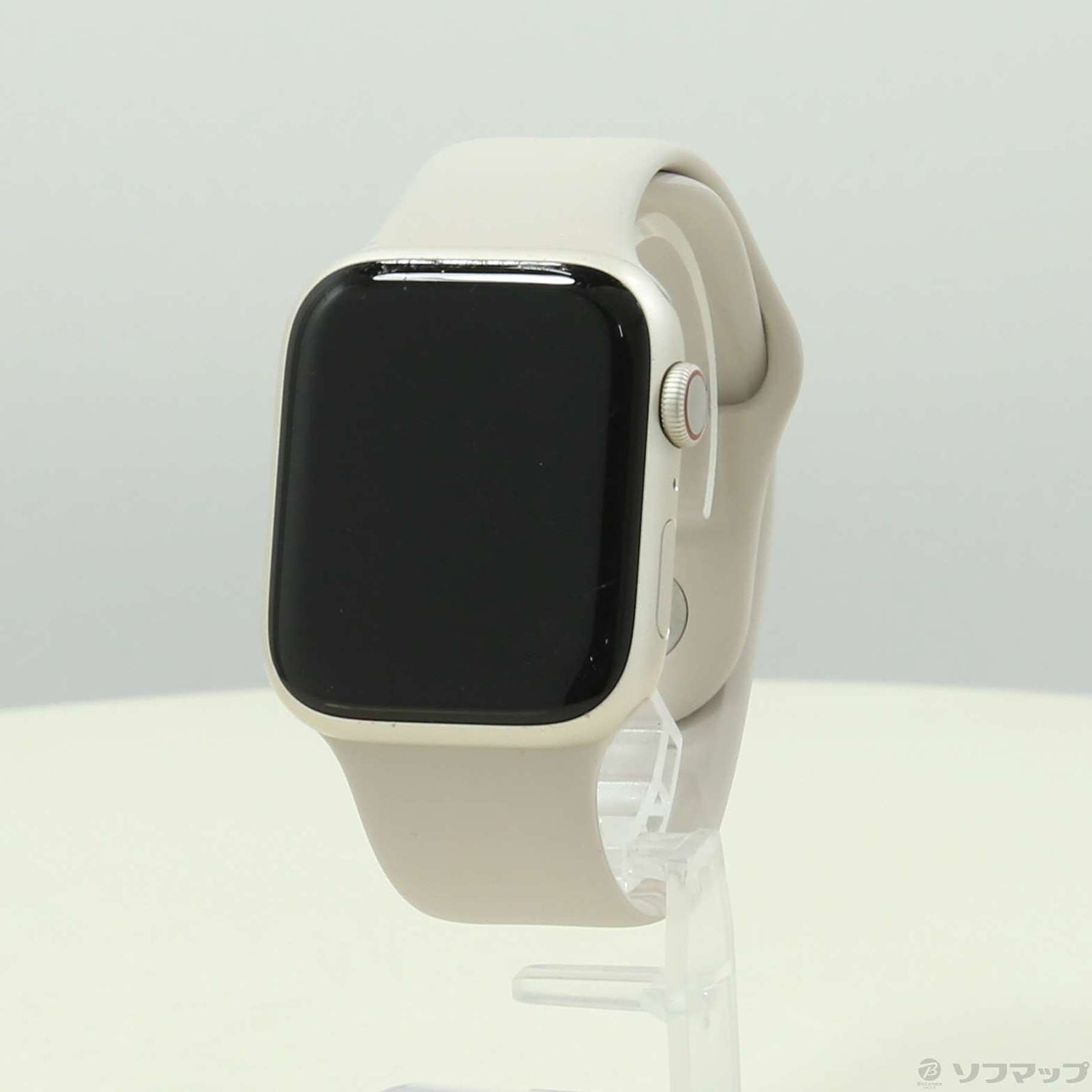 中古】Apple Watch Series 7 GPS + Cellular 45mm スターライト  