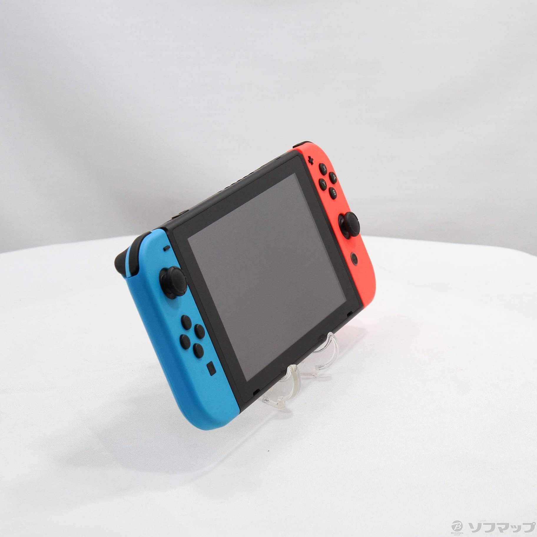 中古品〕 Nintendo Switch Joy-Con (L) ネオンブルー／ (R