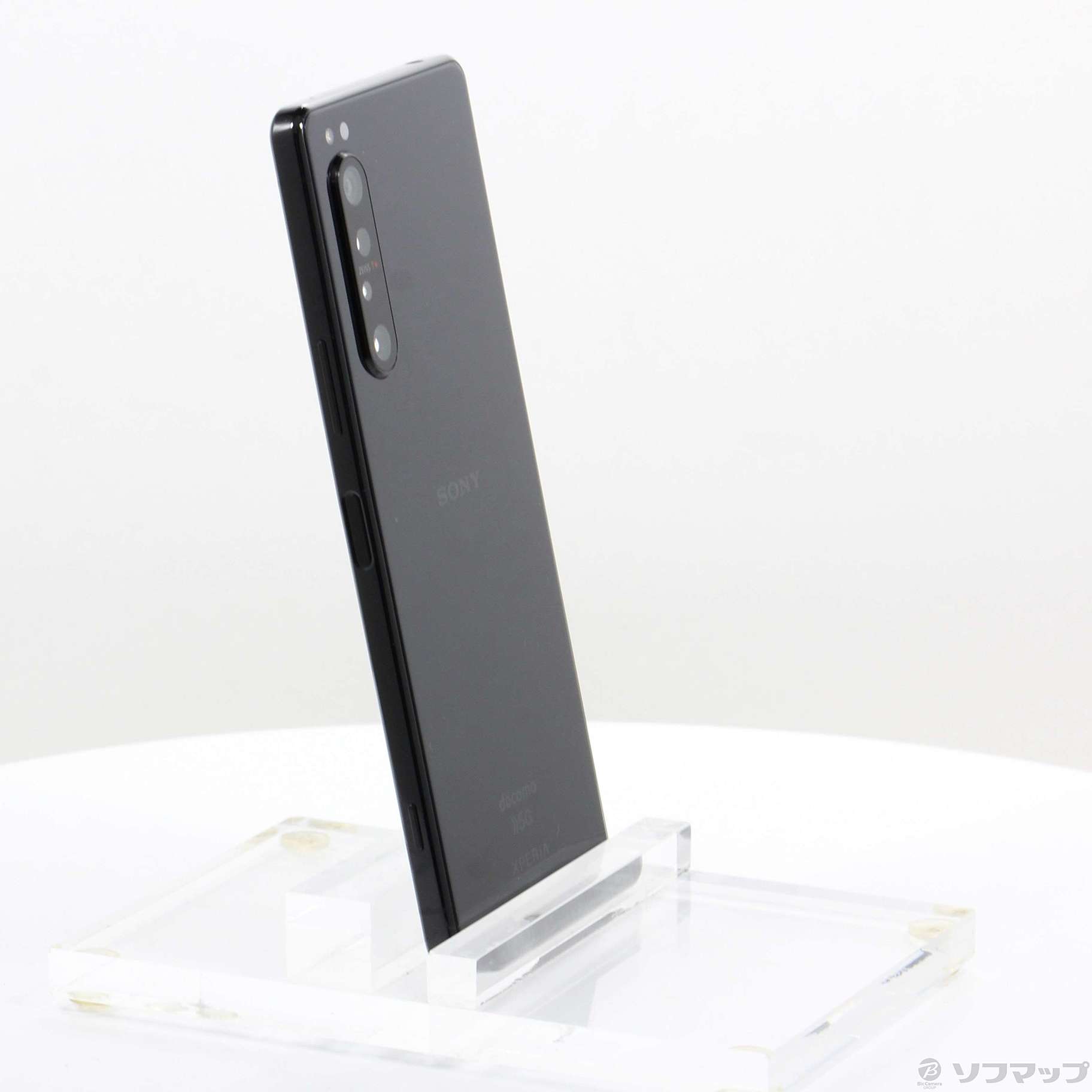 中古】Xperia 1 II 128GB ブラック SO-51A docomoロック解除SIMフリー