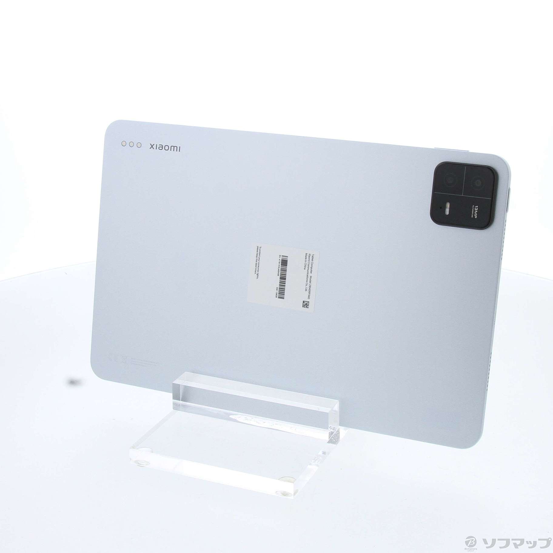 中古】〔展示品〕 Xiaomi Pad 6 128GB ミストブルー VHU4329JP Wi-Fi