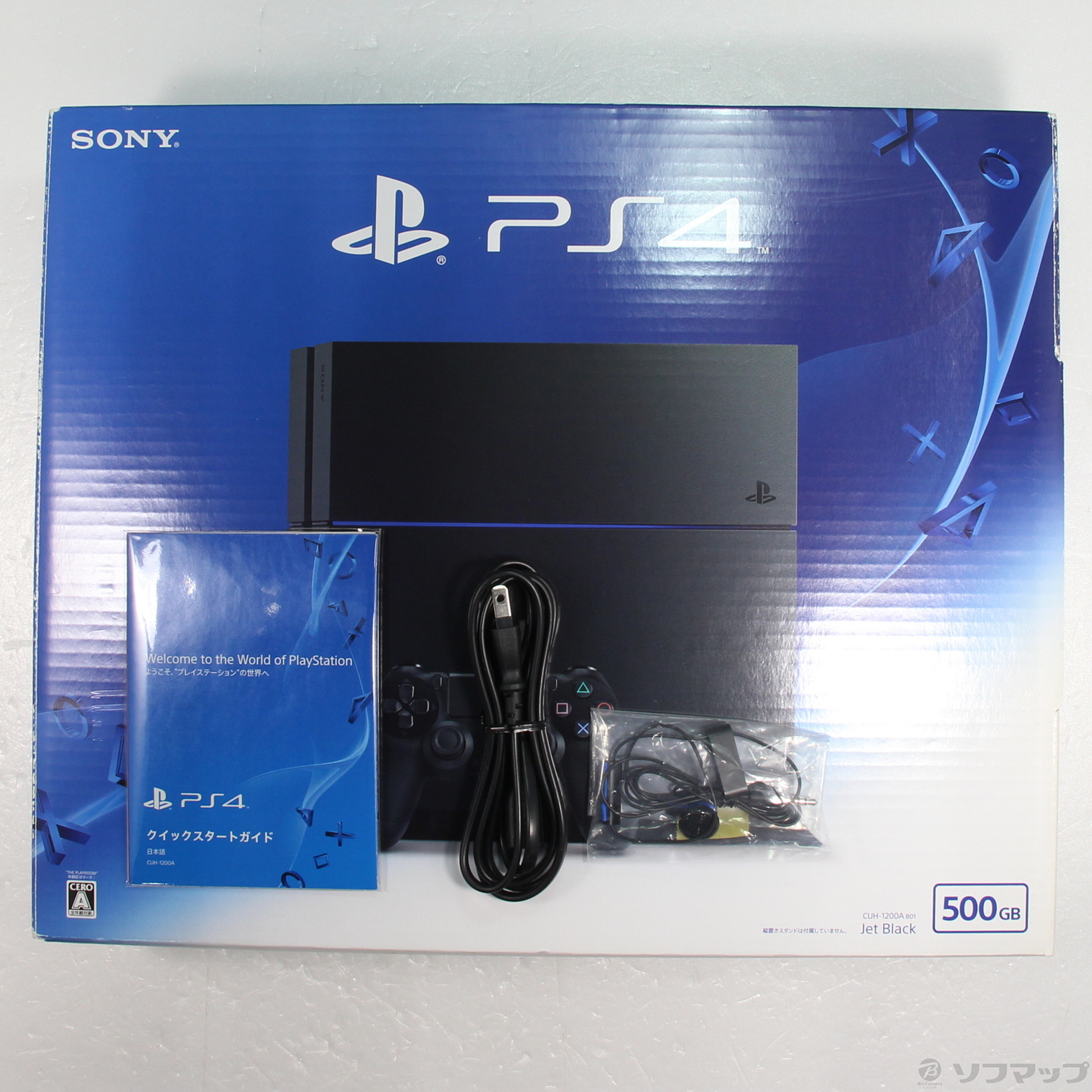 PlayStation®4 500GB CUH-1200A(ジェット・ブラック) 【公式通販】