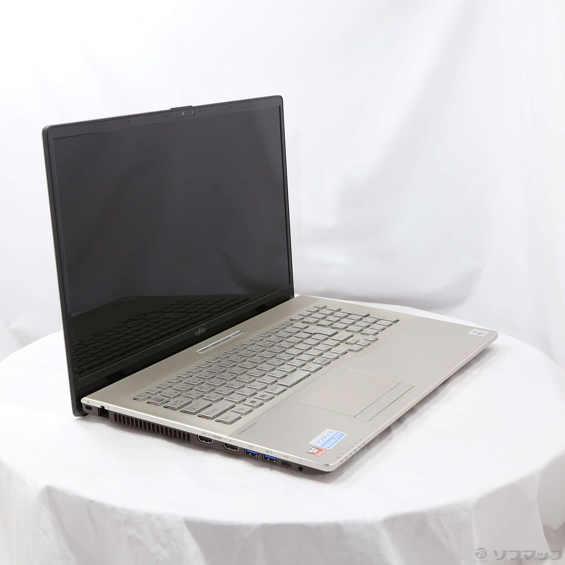 中古】LIFEBOOK NH90／E2 FMVN90E2G シャンパンゴールド 〔Windows 10