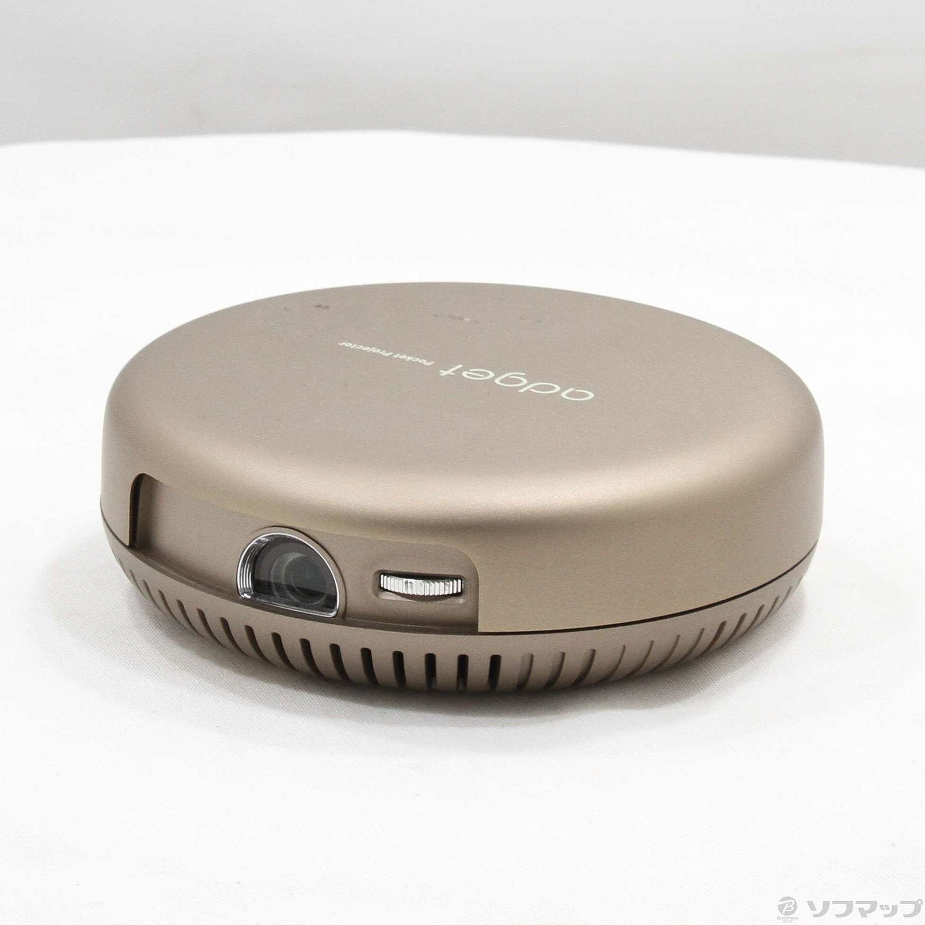 【美品】adget Pocket Projector ホワイト adget Pocket Projector 本体 Adget Pocket Projector（アジェット