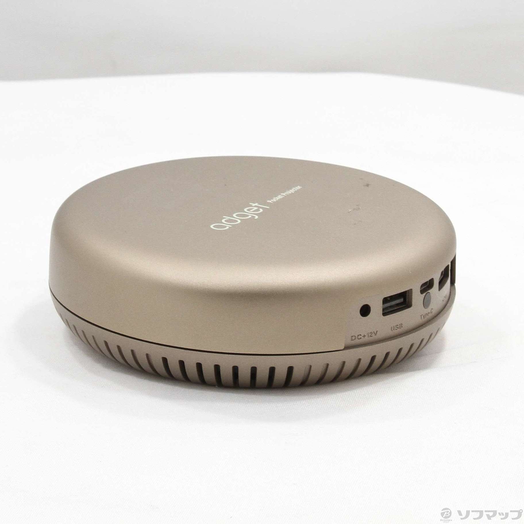 中古】〔展示品〕 Adget Poket projector Greige Adget-GRE