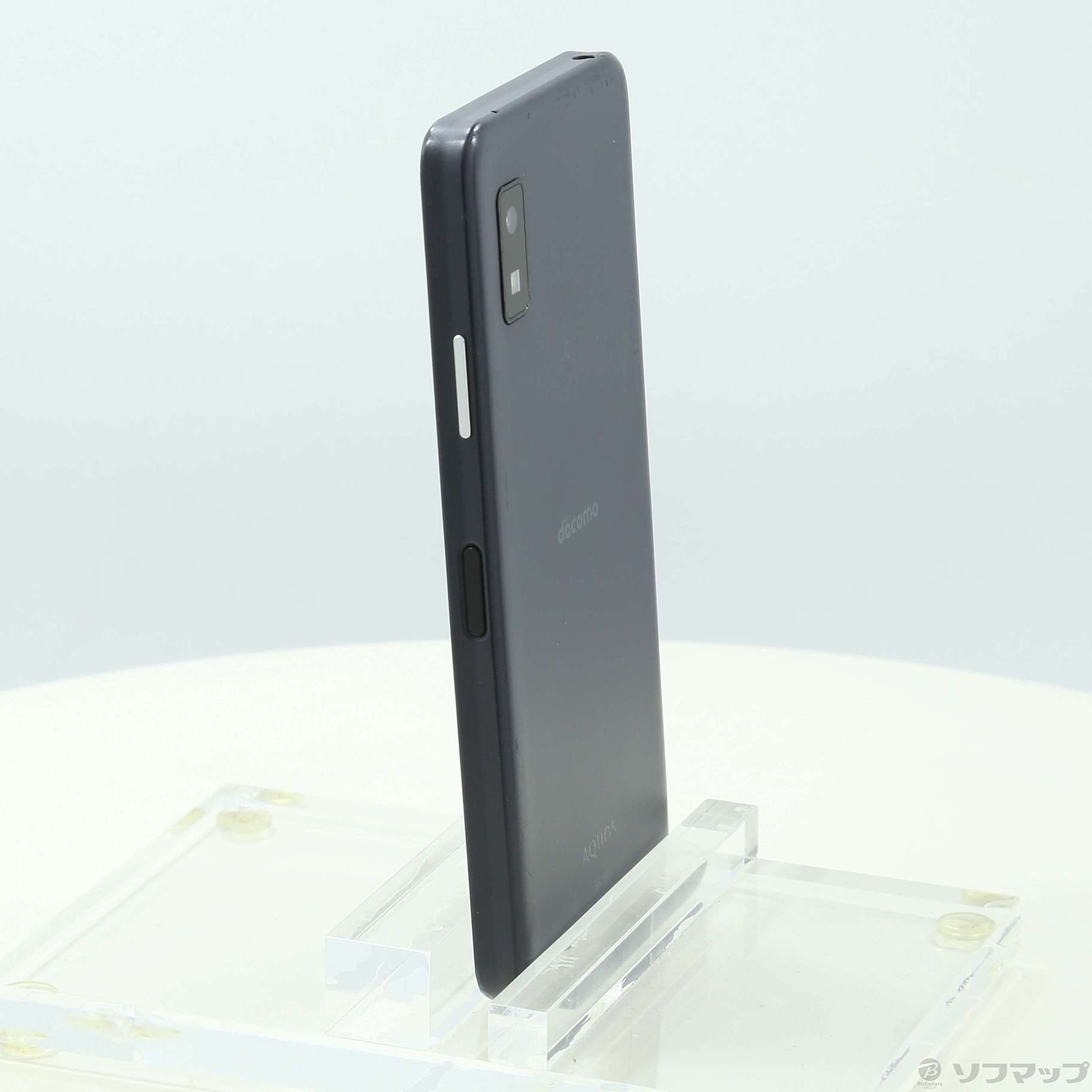 中古】AQUOS wish3 64GB ブラック SH-53D docomo SIMフリー