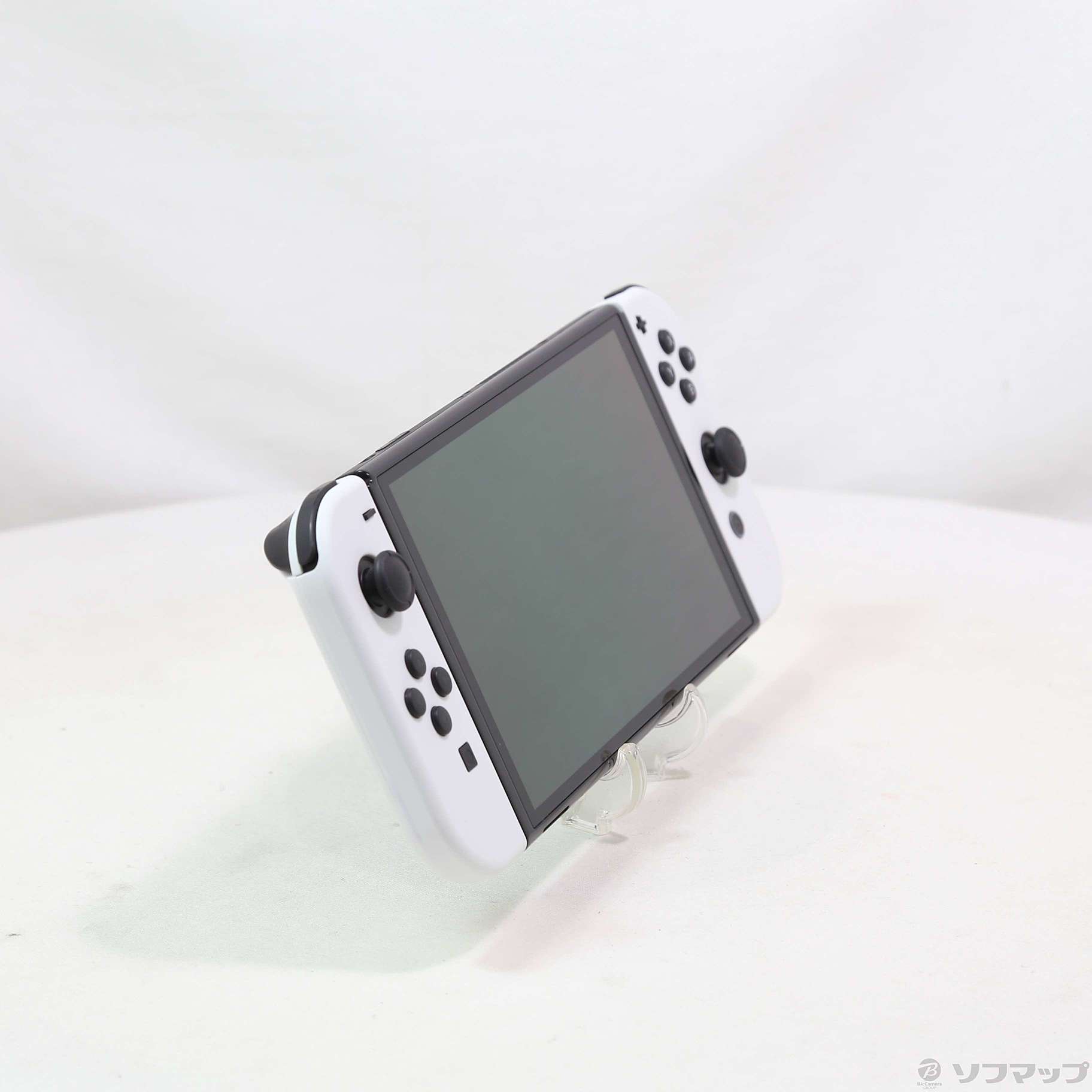 中古】Nintendo Switch 有機ELモデル Joy-Con(L)／(R) ホワイト