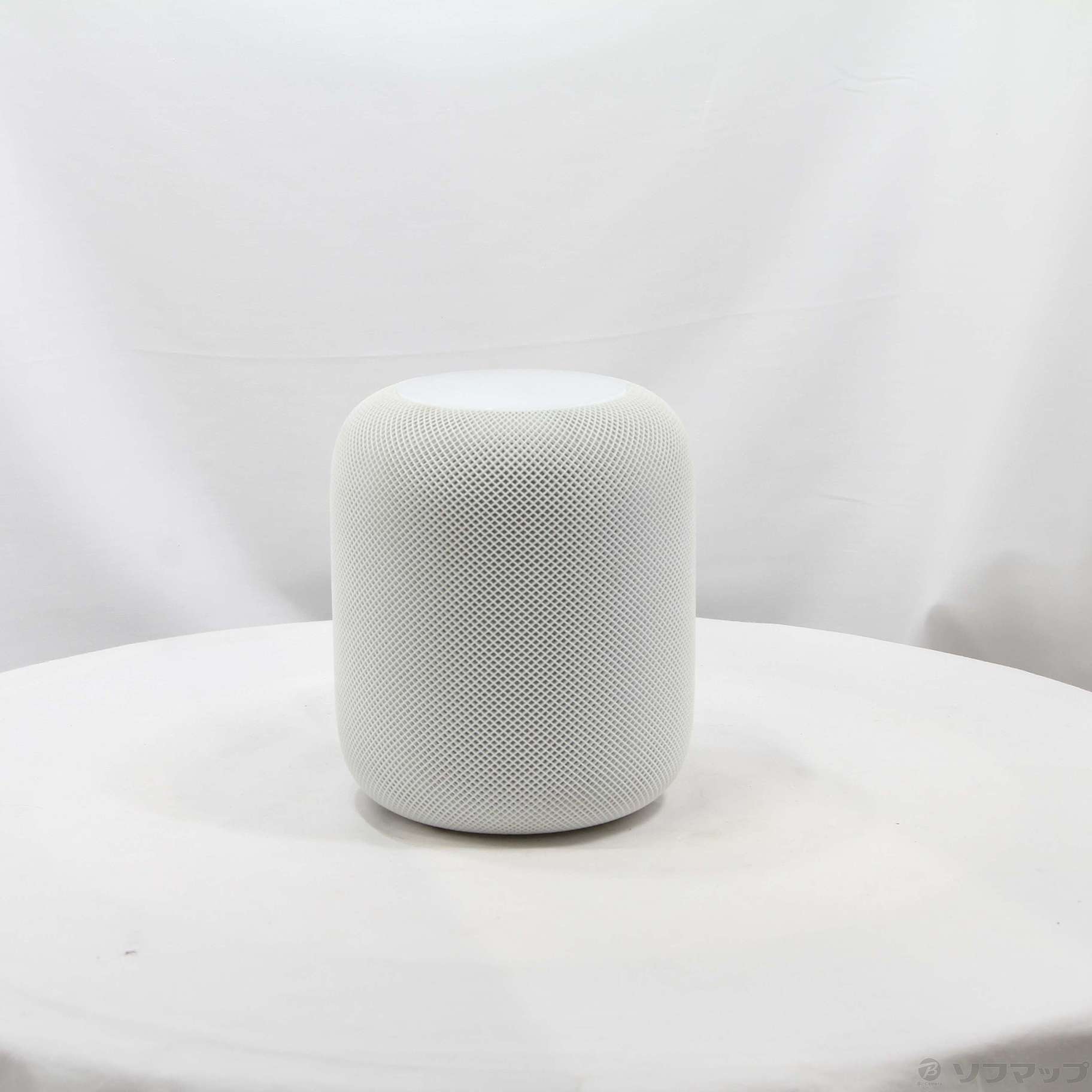 【美品】Apple HomePod 第1世代 ホワイト MQHV2J/A 中古品〕 HomePod 第1世代 MQHV2J／A ホワイト｜の通販は