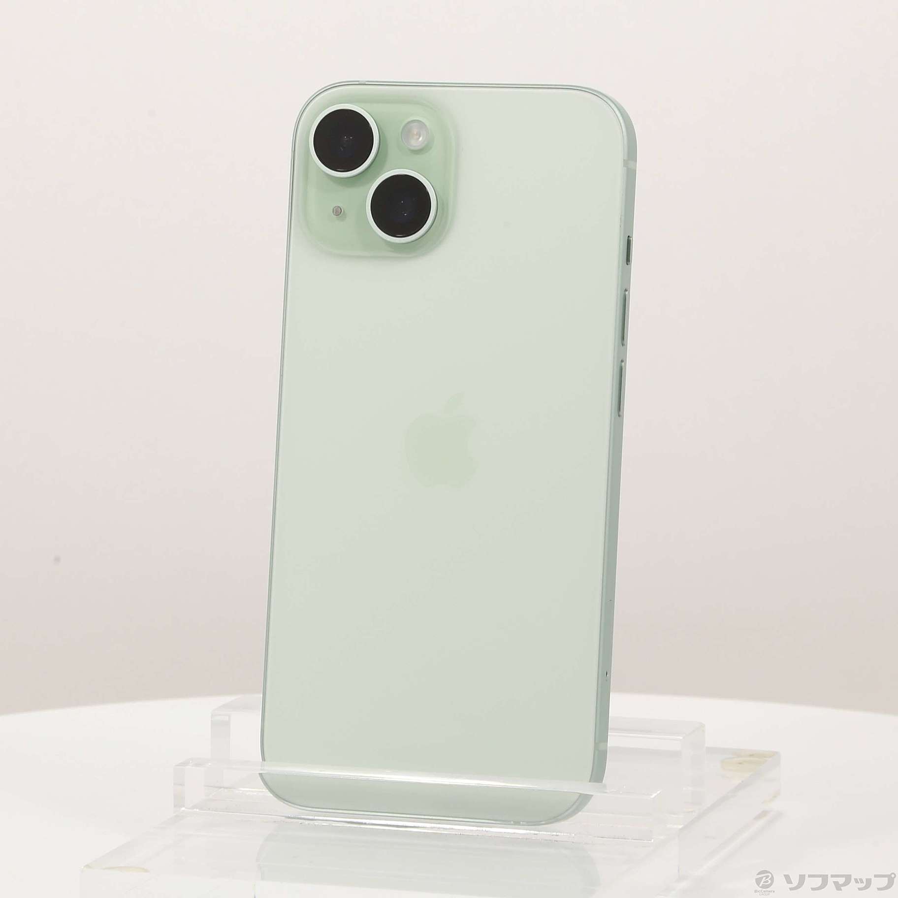 中古】iPhone15 128GB グリーン MTMM3J／A SIMフリー [2133064721999 