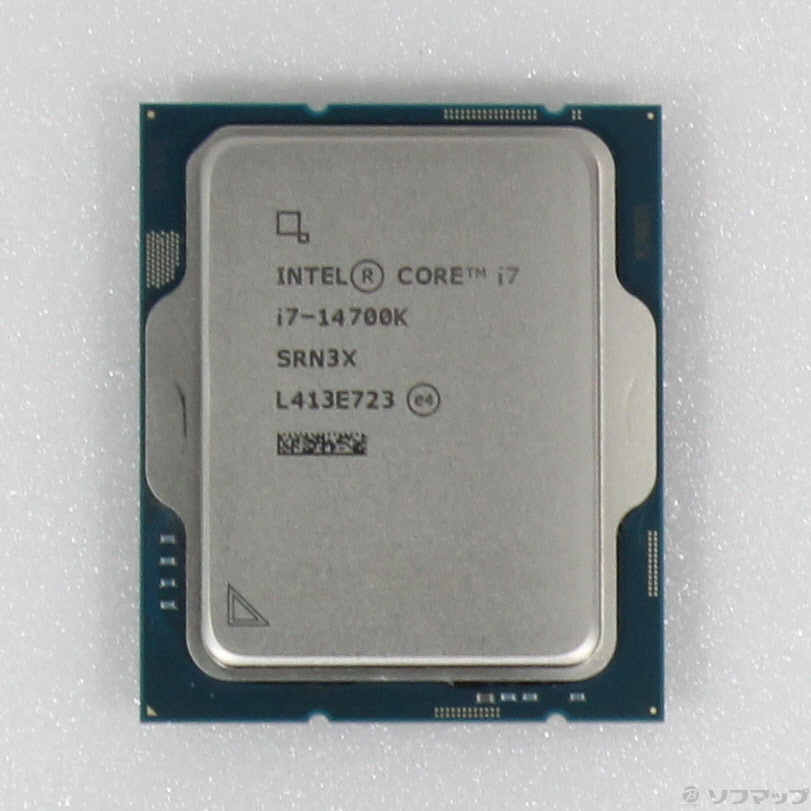 【未使用】intel core i7-14700k LGA1700 中古】Core i7 14700K 〔3.4GHz／LGA 1700〕 [2133064766204] - リコレ