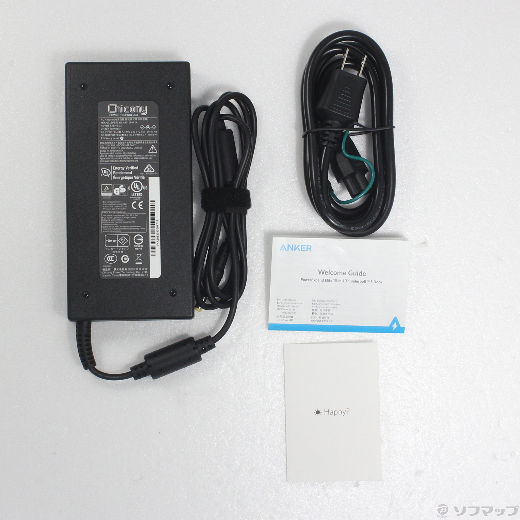 中古】Anker PowerExpand Elite 13-in-1 Thunderbolt 3 Dock