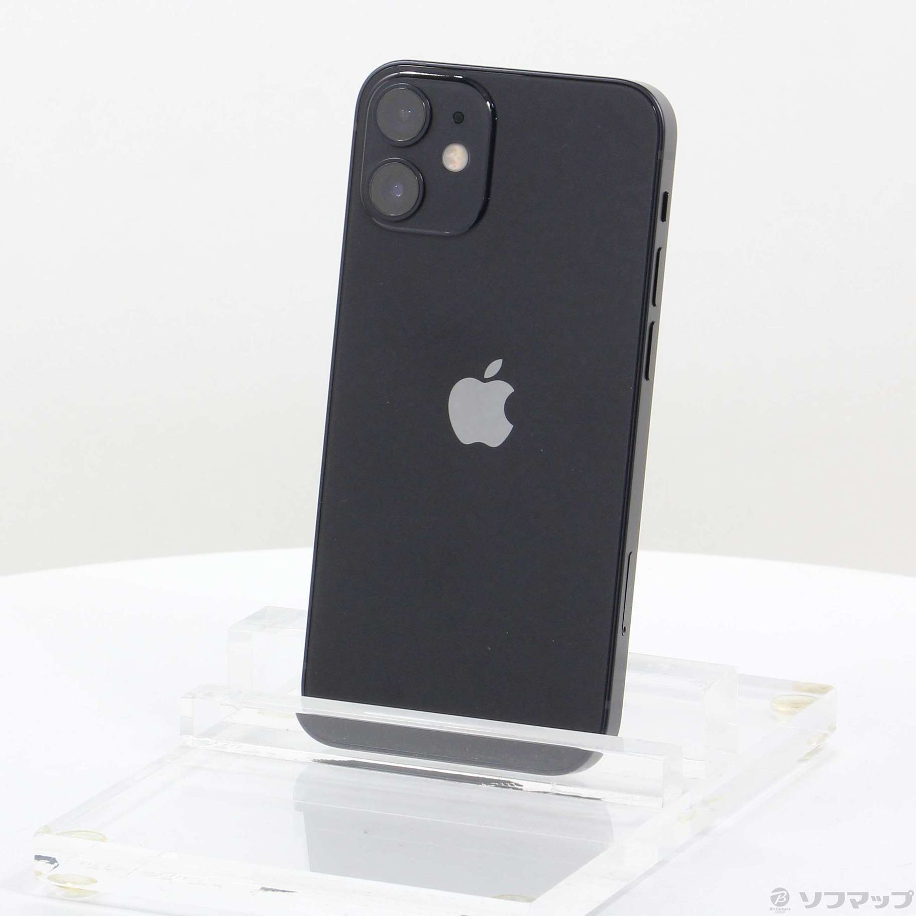 中古】セール対象品 iPhone12 mini 64GB ブラック MGA03J／A SIMフリー 