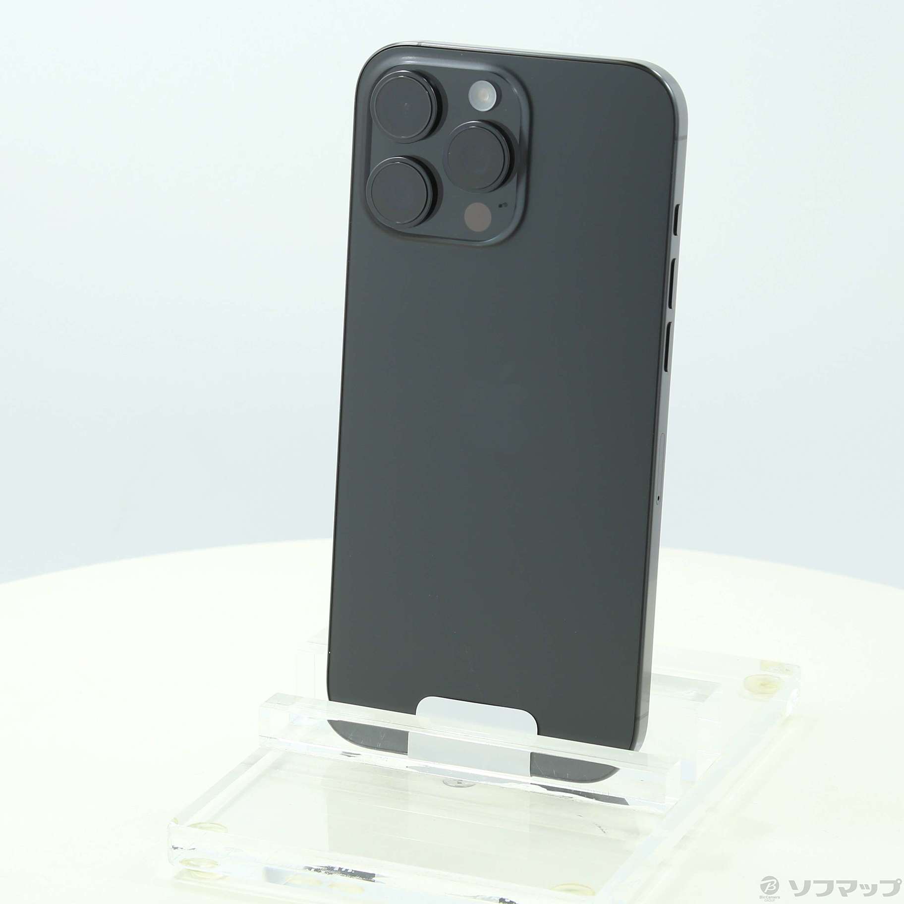 中古】iPhone16 Pro Max 1TB ブラックチタニウム MYWQ3J／A SIMフリー