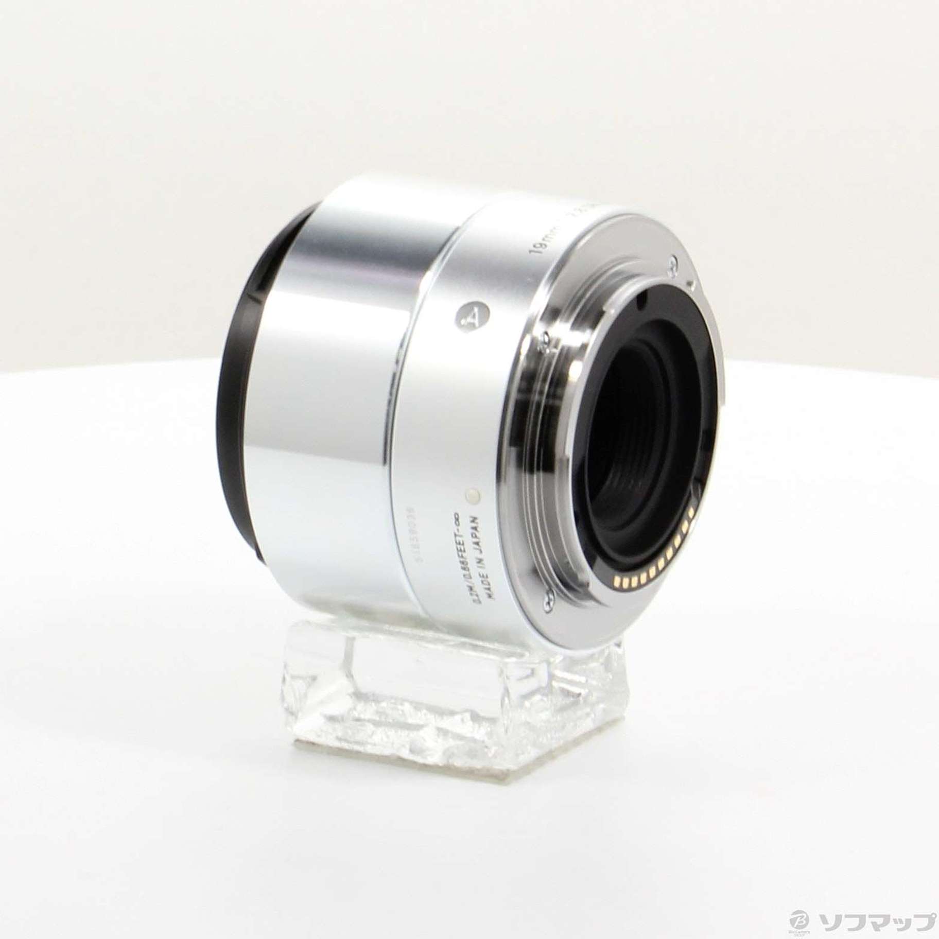 SIGMA AF 19mm F2.8 DN SONY用 動作確認済み#109 中古】SIGMA AF 19mm F2.8 DN (SONY E用)(シルバー)(Art)(レンズ