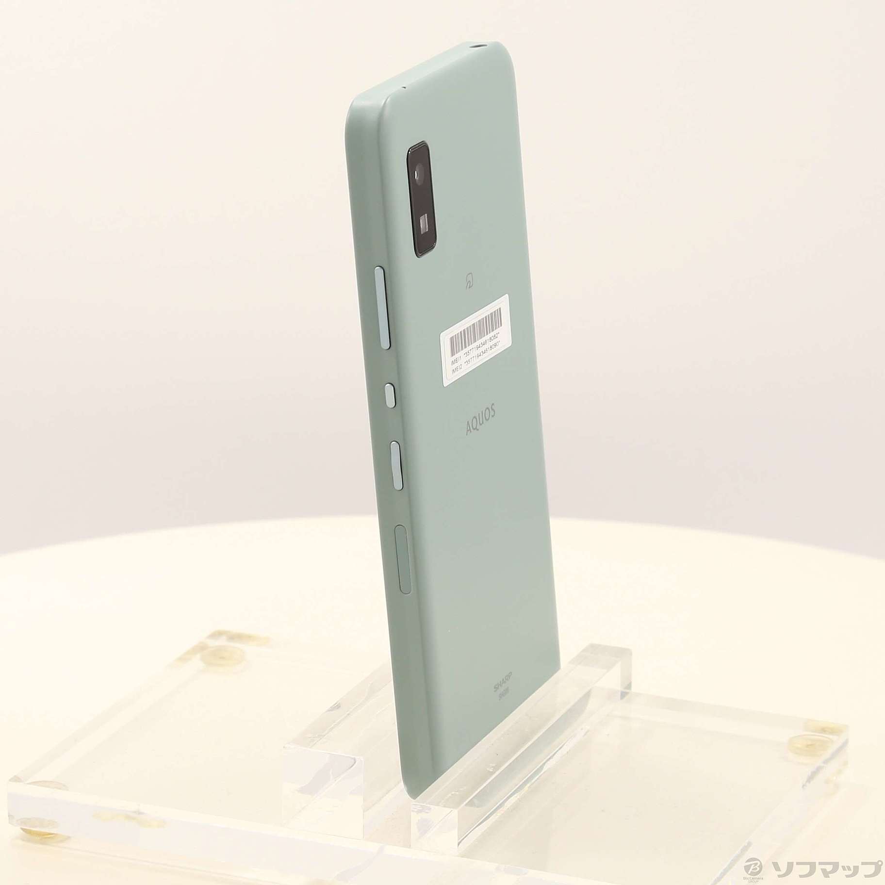 中古】AQUOS wish 64GB オリーブグリーン SHG06 au SIMフリー