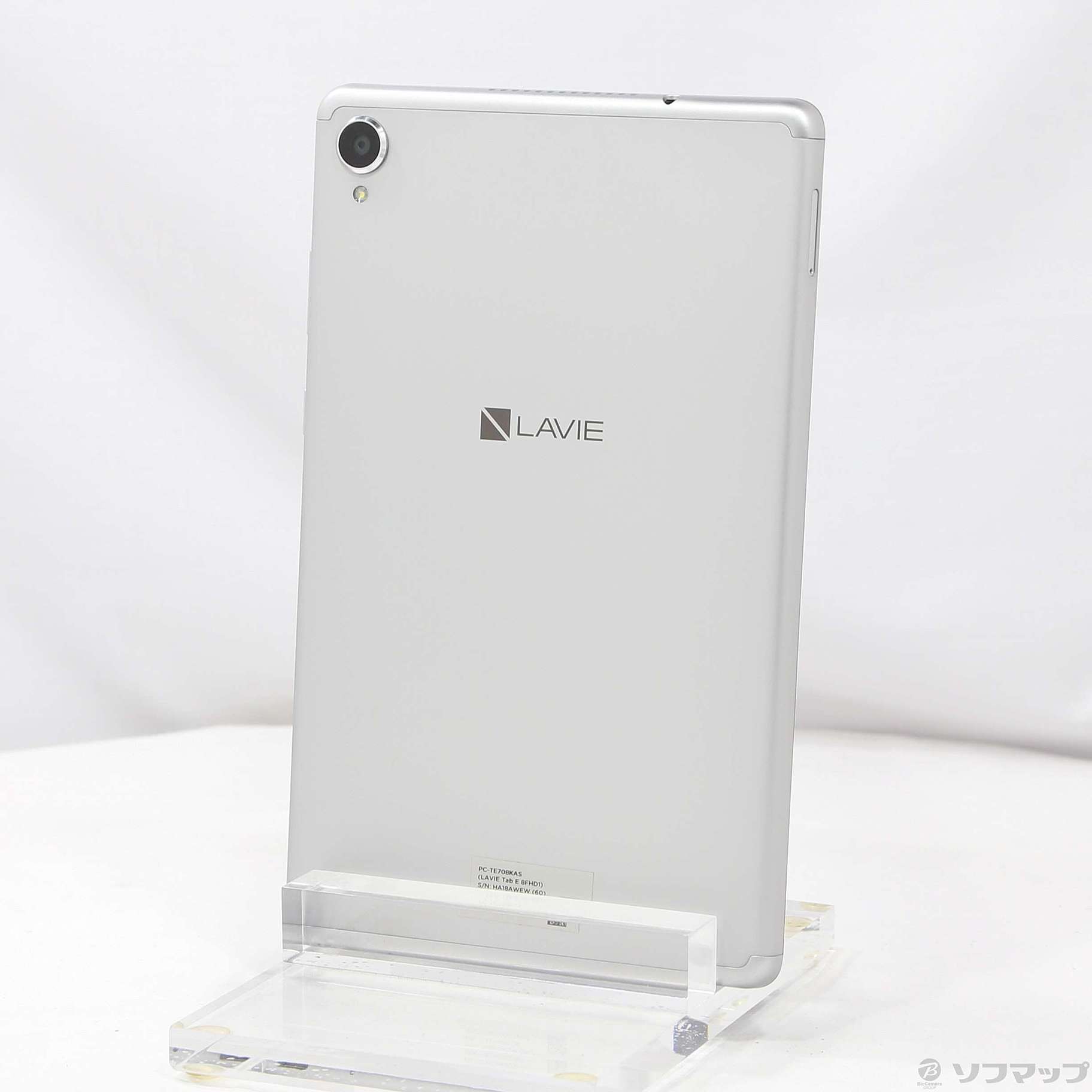 LaVie Tab E TE708�^KAS 64GB �V���o�[ PC-TE708KAS Wi-Fi