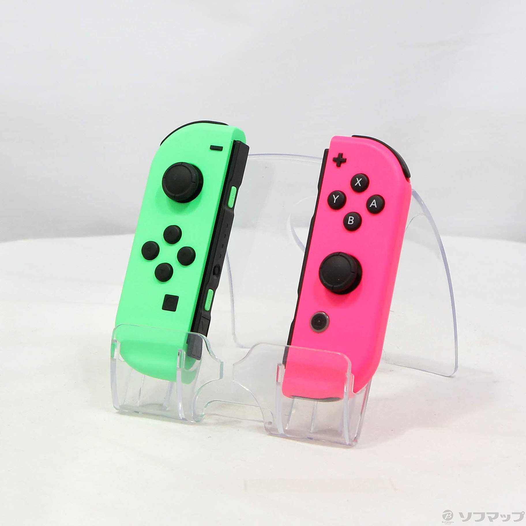 Nintendo JOY-CON (L)/(R) ネオングリーン/ネオンピンク 新品 任天堂 Joy-Con（L） ネオングリーン/（R） ネオンピンク 【公式