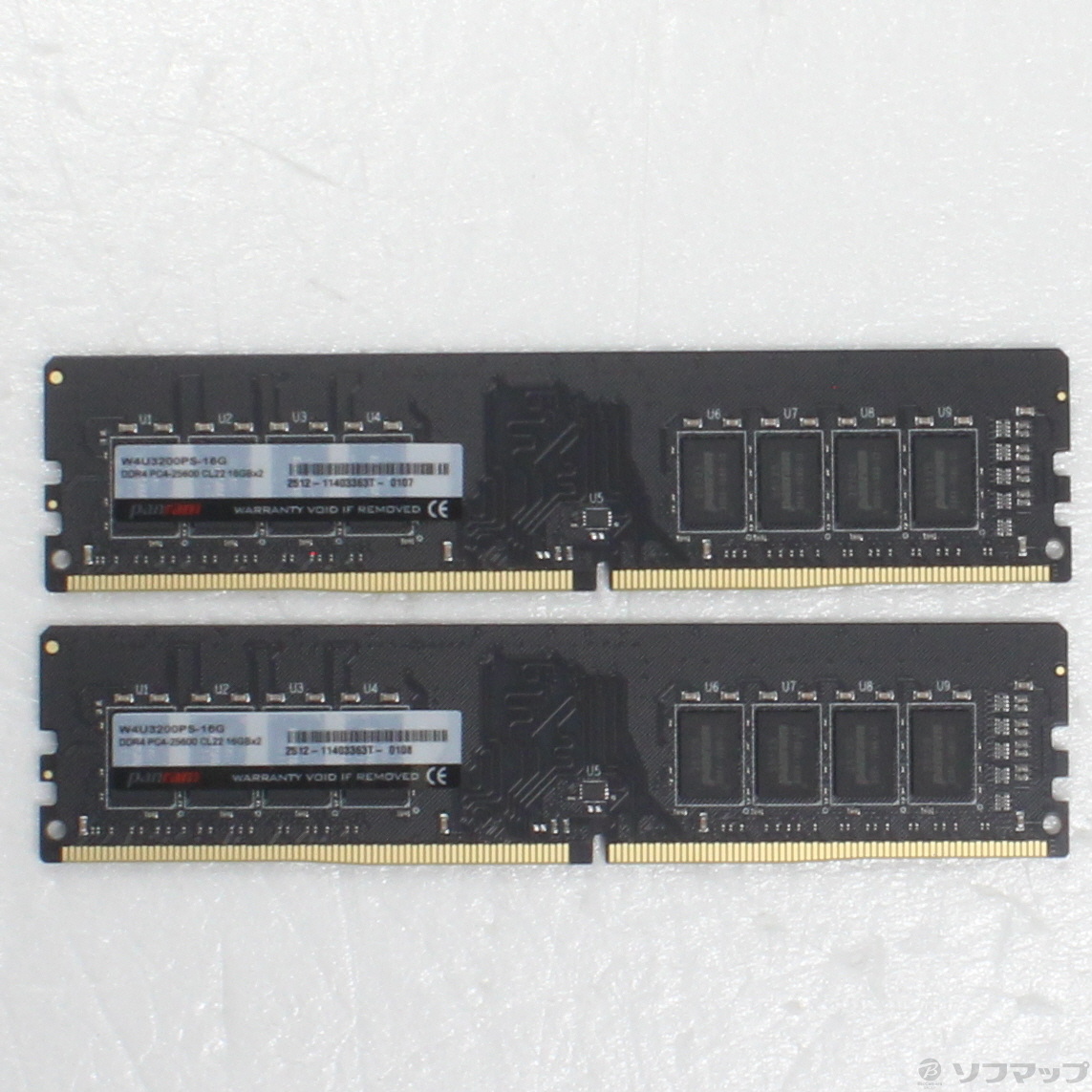 中古】W4U3200PS-16G 32GB 16GB×2枚組 [2133064836198] - リコレ