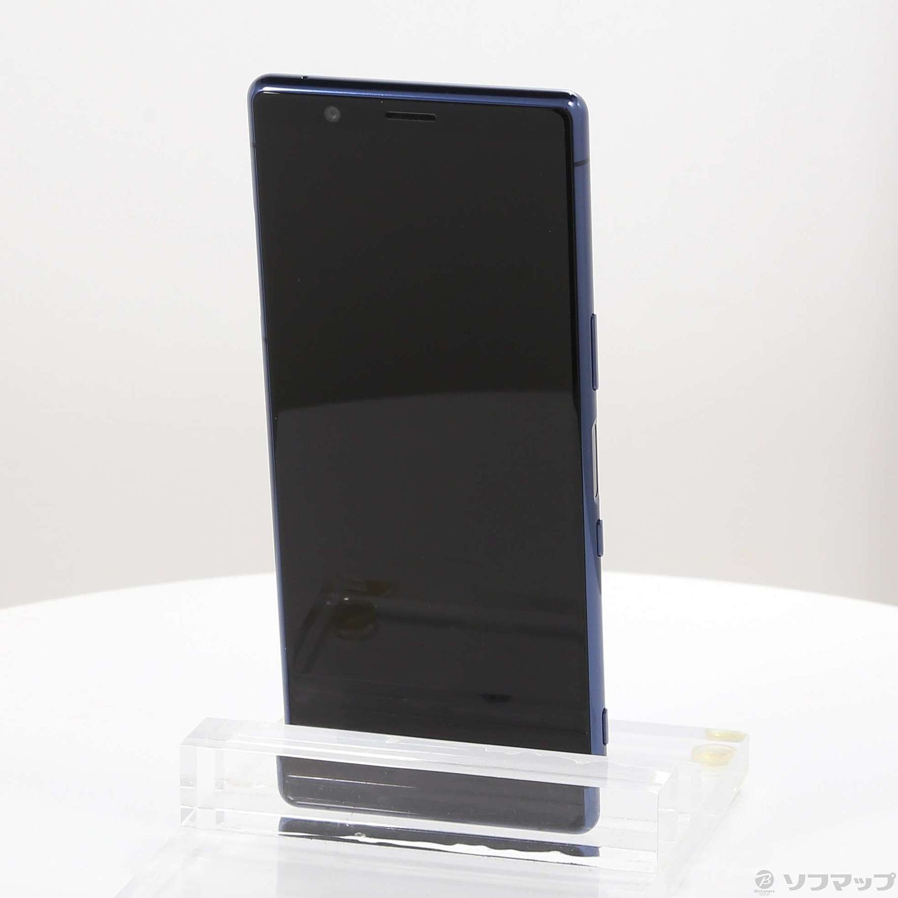 中古】Xperia 5 64GB ブルー SO-01M docomoロック解除SIMフリー