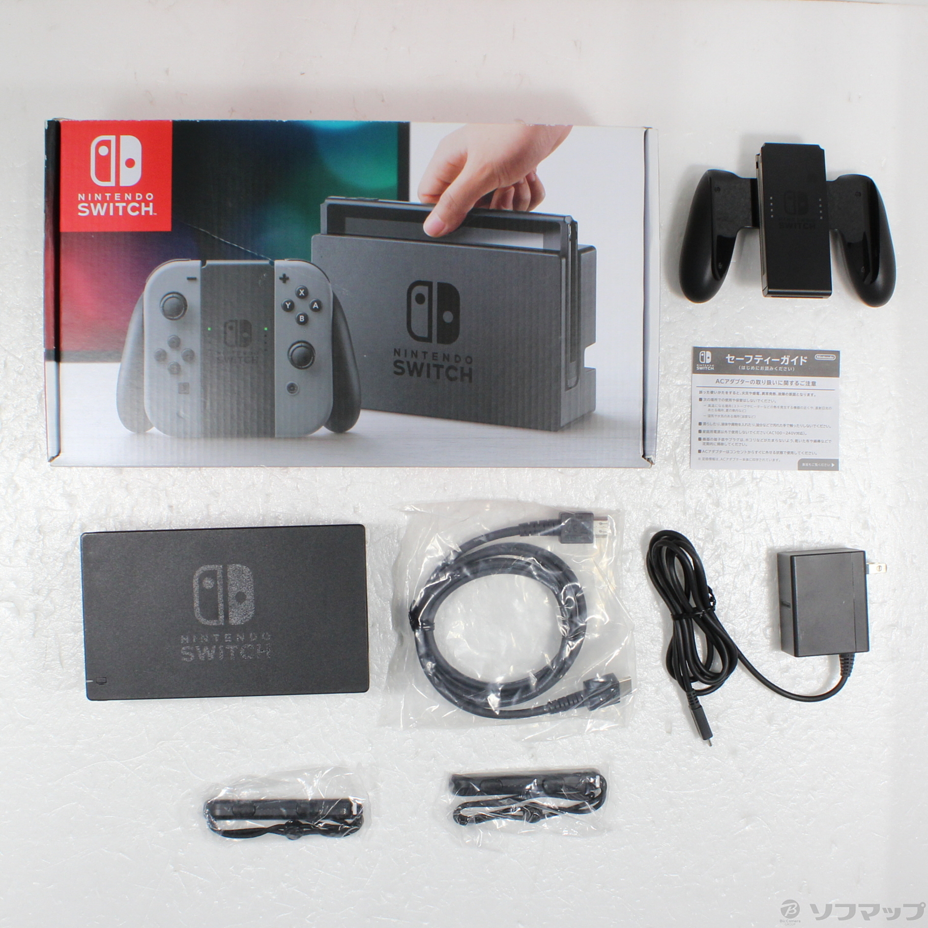 Nintendo Switch - Nintendo Switch Joy-Con(L)/(R) グレー　中古品 任天堂 Nintendo Switch Joy-Con (L) ジョイコン 単品 グレー