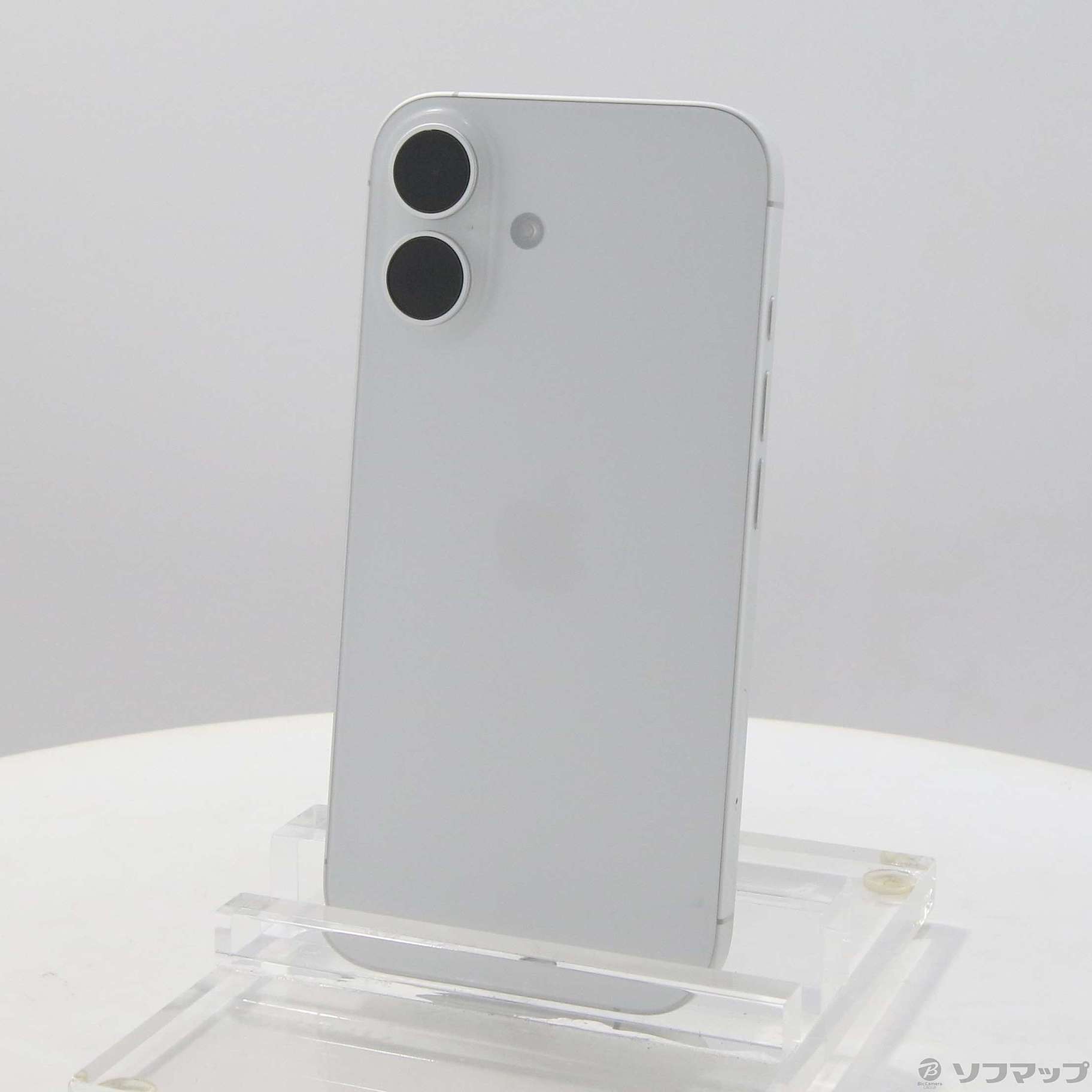 中古】iPhone16 128GB ホワイト MYDR3J／A SIMフリー [2133064900752