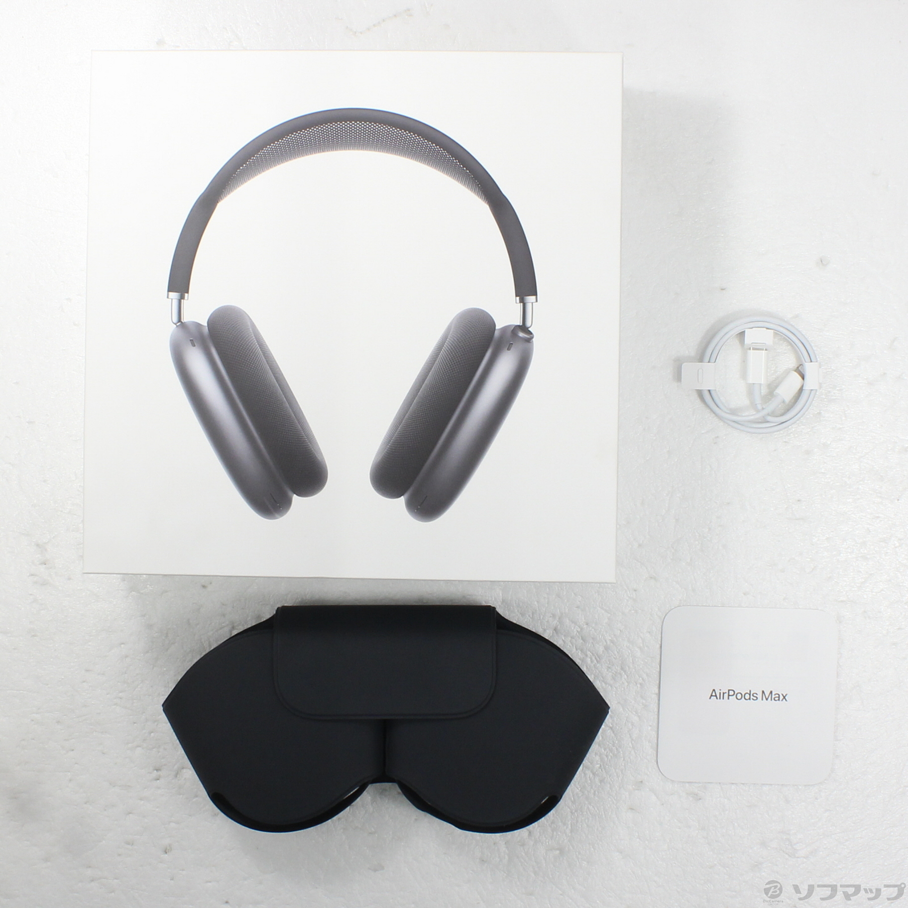 中古】AirPods Max スペースグレイ MGYH3J／A [2133064901995