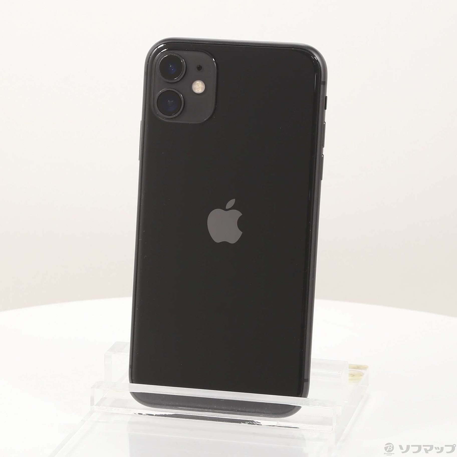 iPhone - iPhone 11 64GB  SIMフリー ブラック MWLT2J/A 中古品〕 iPhone11 64GB ブラック MWLT2J／A SIMフリー｜の通販