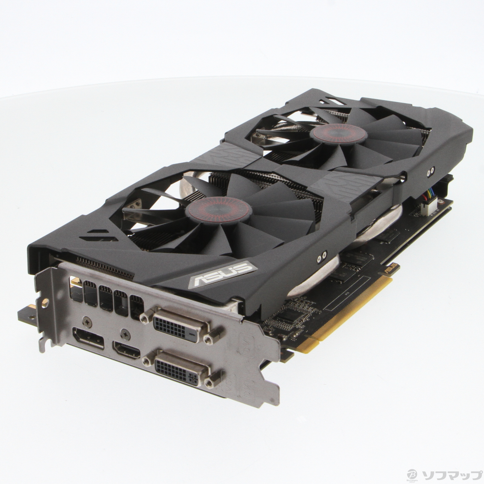 中古良品 ASUS STRIX-GTX970-DC2OC-4GD5 グラフィックカード確認済 ASUS 〔中古〕STRIX-GTX970-DC2OC-4GD5（中古保証1ヶ月間） | パソコン