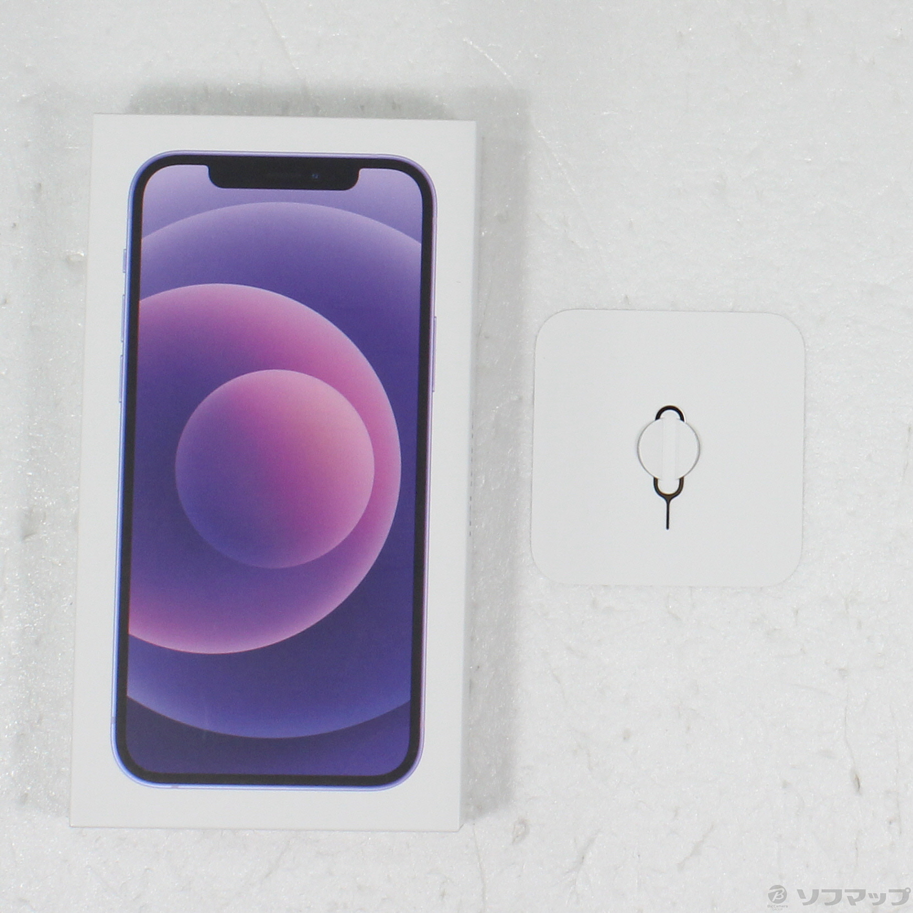 中古】iPhone12 128GB パープル MJNJ3J／A SIMフリー [2133064917613