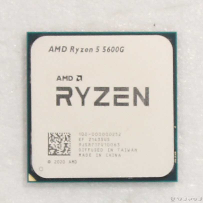 中古】Ryzen 5 5600G 〔3.9GHz／SOCKET AM4〕 [2133064925700