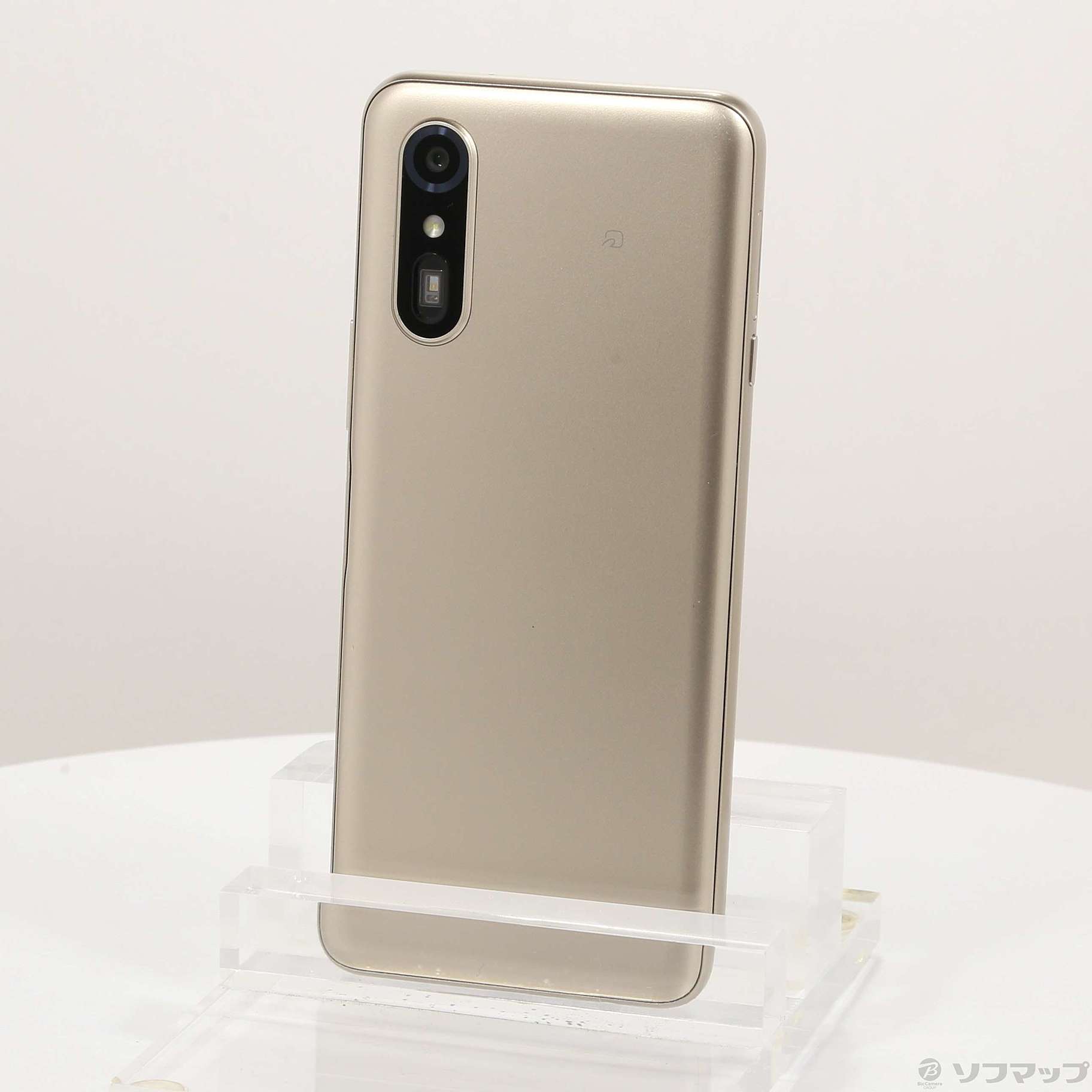 中古】らくらくスマートフォン a 64GB ゴールド A401FC Y!mobile
