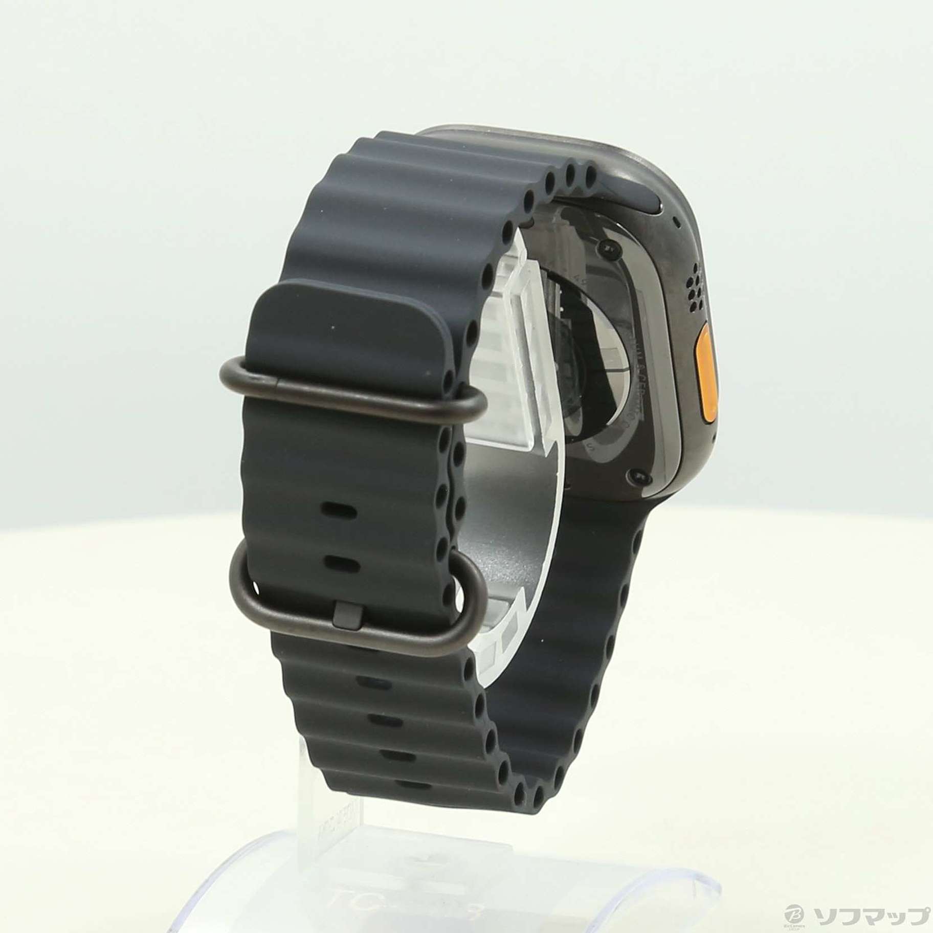 【美品・箱あり】純正 49mmオーシャンバンド・ブラック（ブラックチタニウム） 49mmケース用ブラックオーシャンバンド - ナチュラルチタニウム