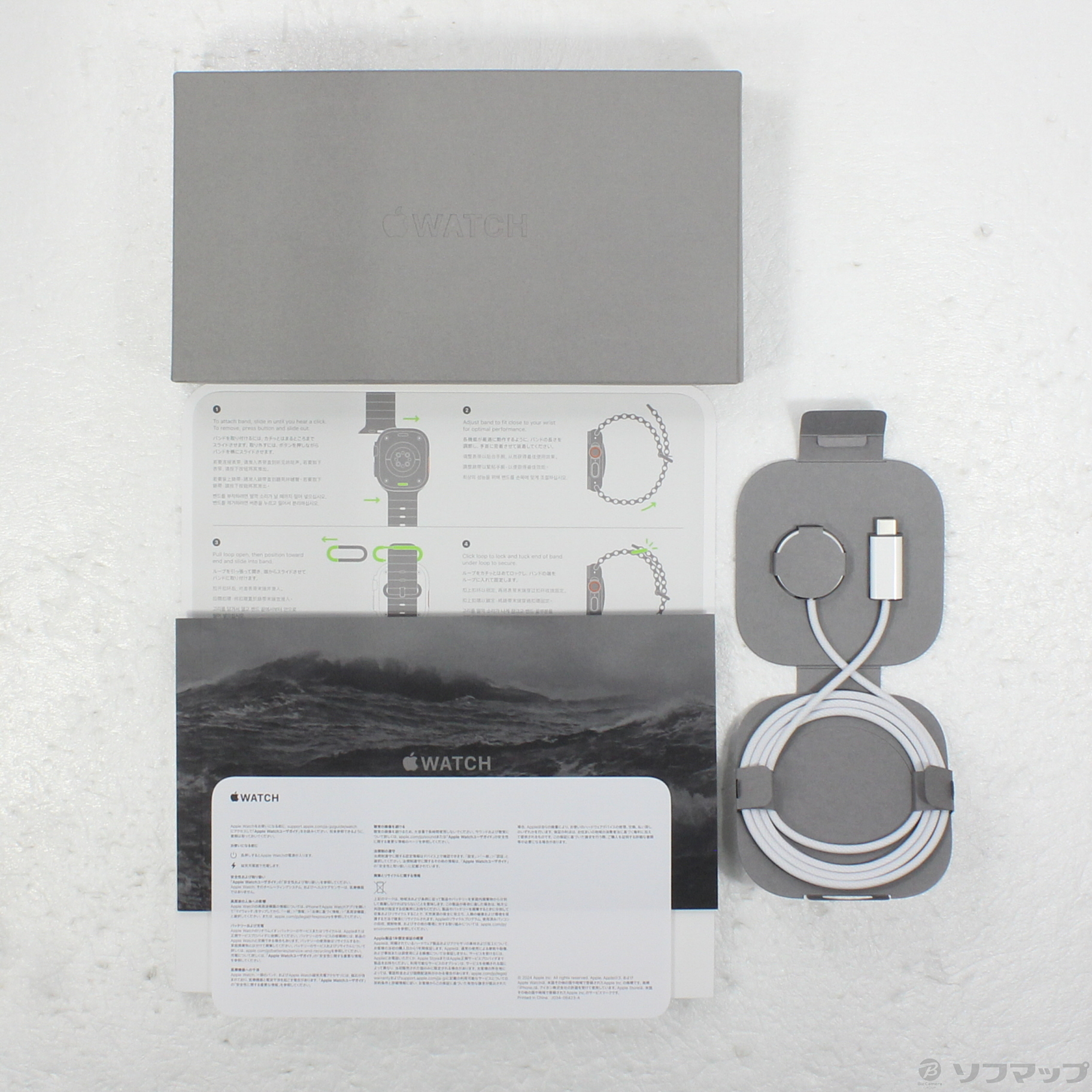 中古】〔展示品〕 Apple Watch Ultra 2 GPS + Cellular 49mm ブラック 中古】〔展示品〕 Apple Watch Ultra 2 GPS + Cellular 49mm ブラック
