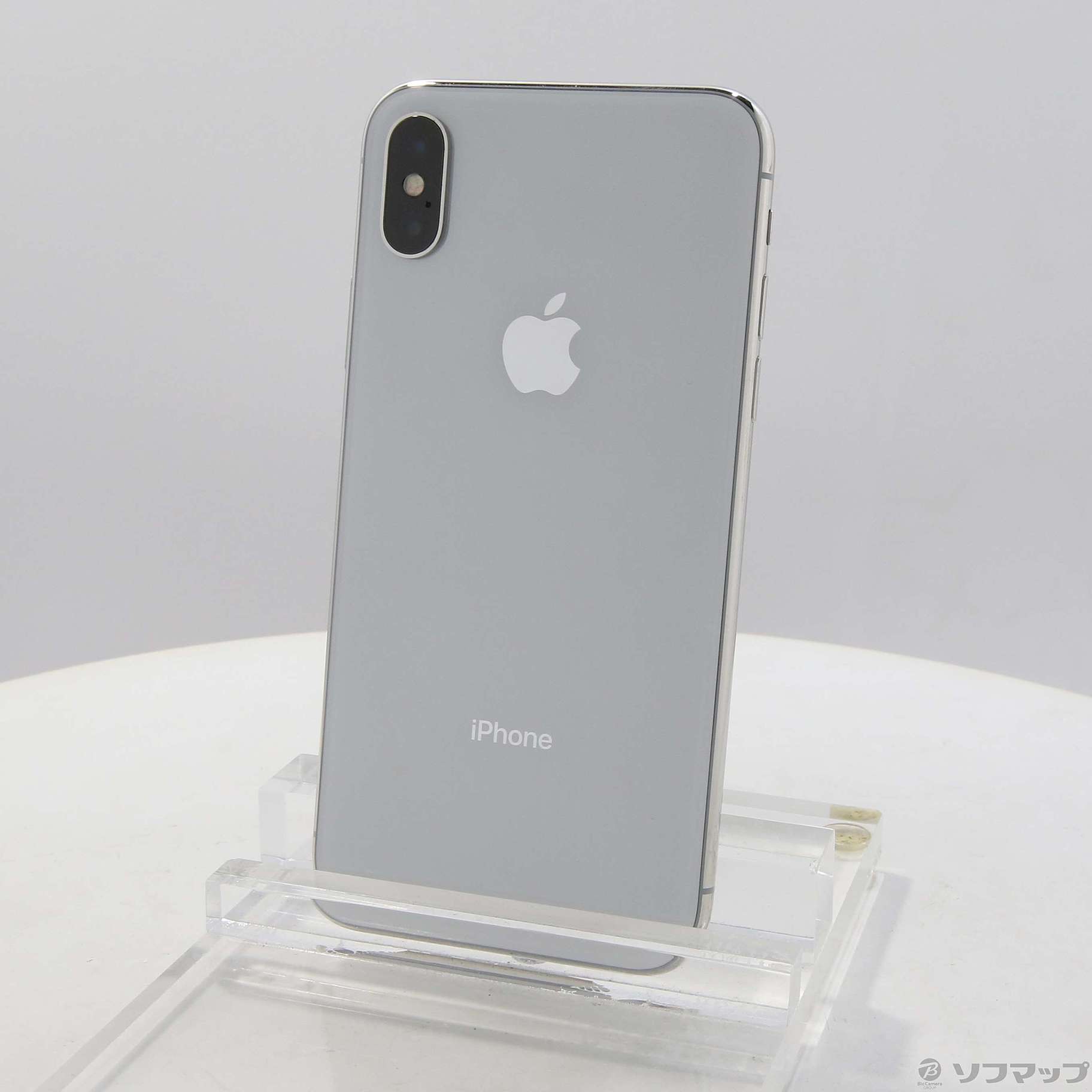 中古】iPhoneX 256GB シルバー NQC22J／A SIMフリー