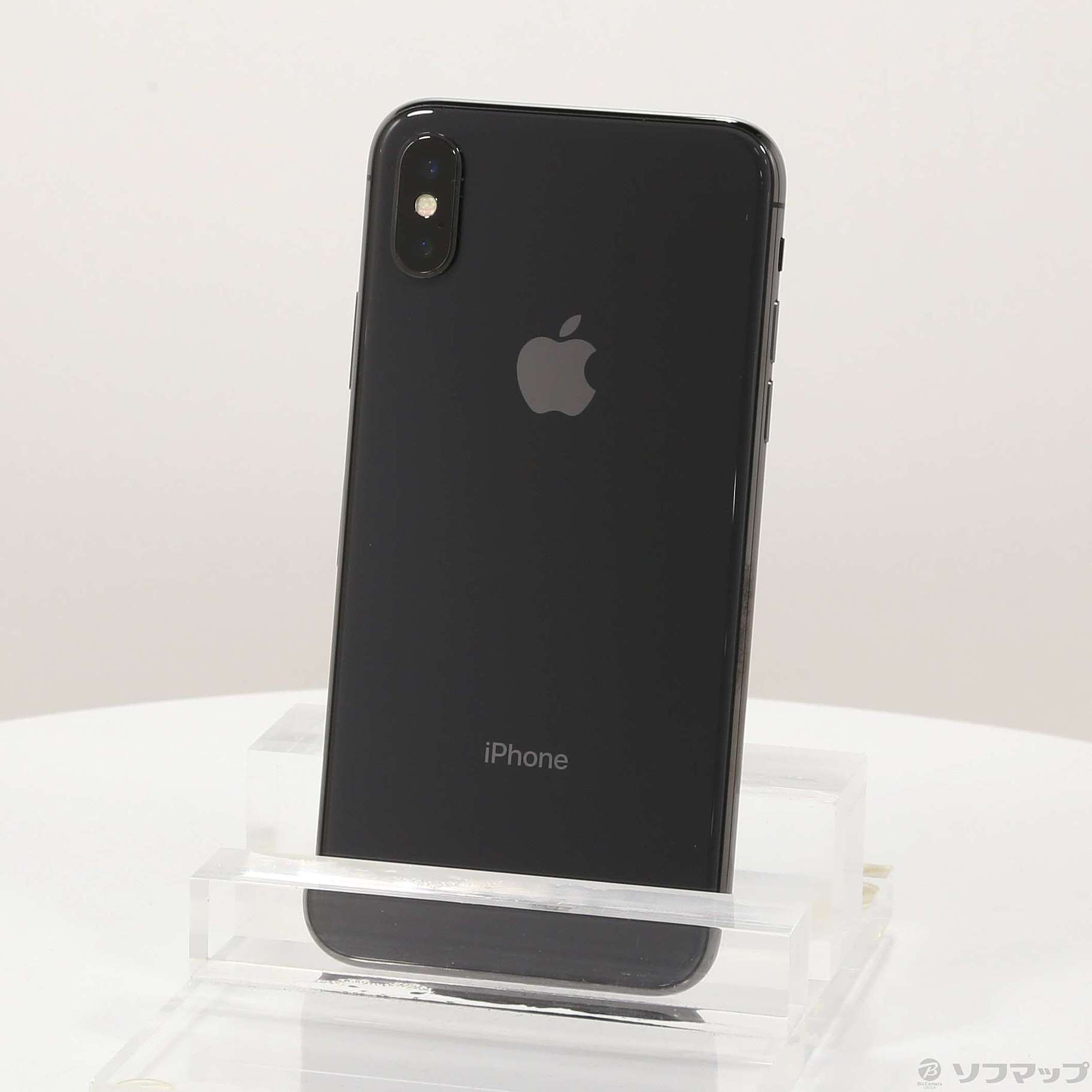 Apple SoftBank アップル/iPhone X 256GB/MQC12J/A/F17VVBEXJCLC/携帯電話/Cランク/05【中古】 中古品〕 iPhoneX 256GB スペースグレイ MQC12J／A SoftBank｜の