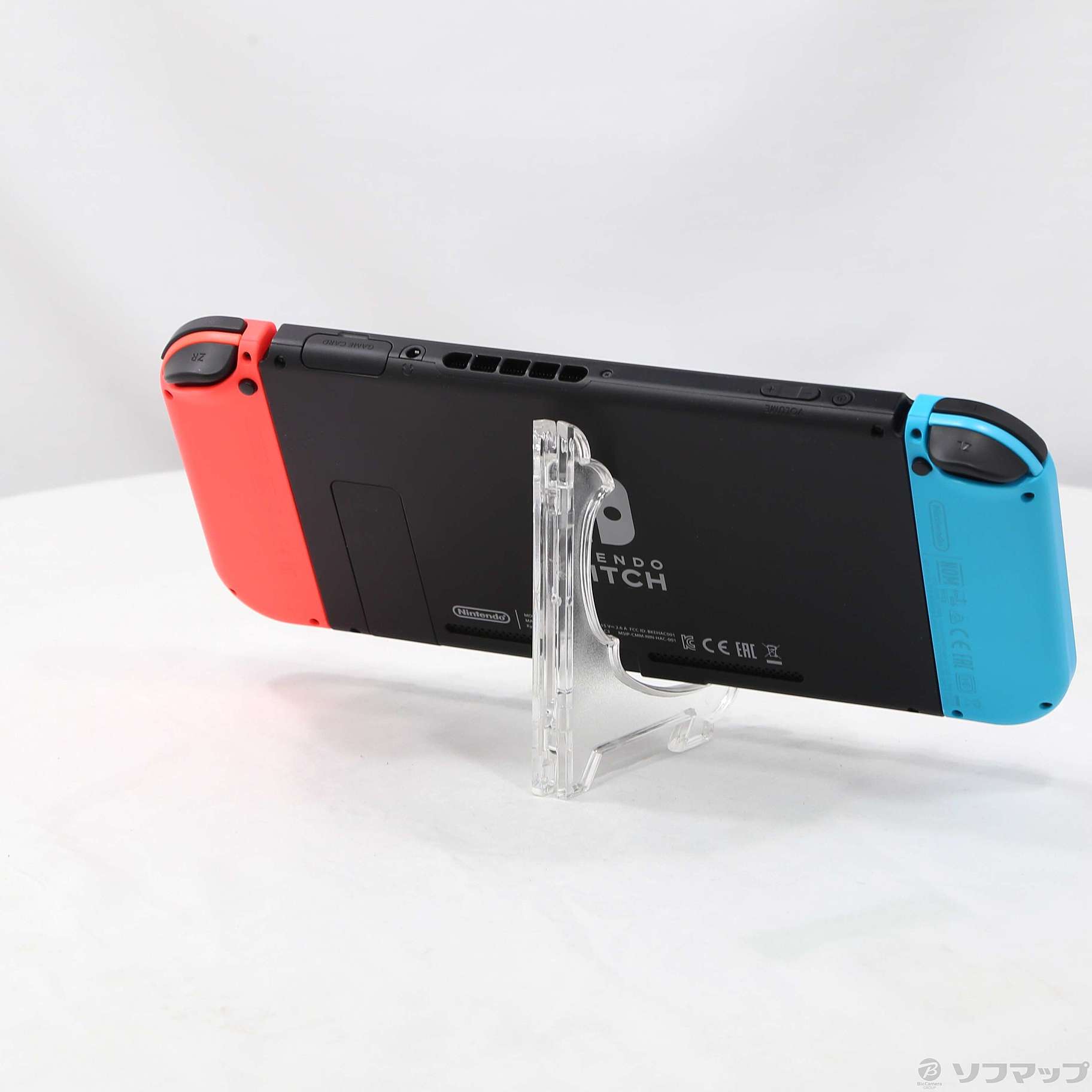 中古品〕 Nintendo Switch Joy-Con (L) ネオンブルー／ (R