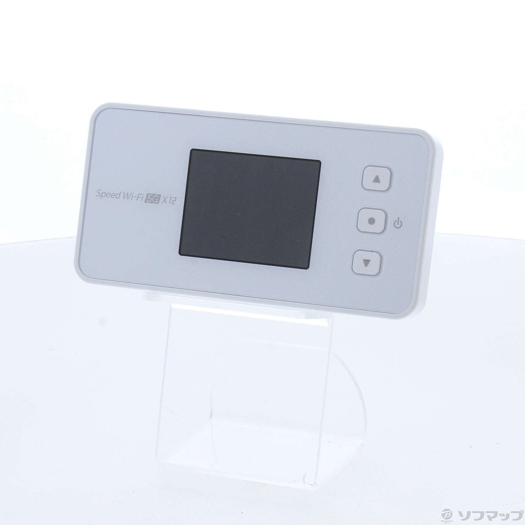 中古】〔中古品〕 Speed Wi-Fi 5G X12 NAR03SWU アイスホワイト SIM